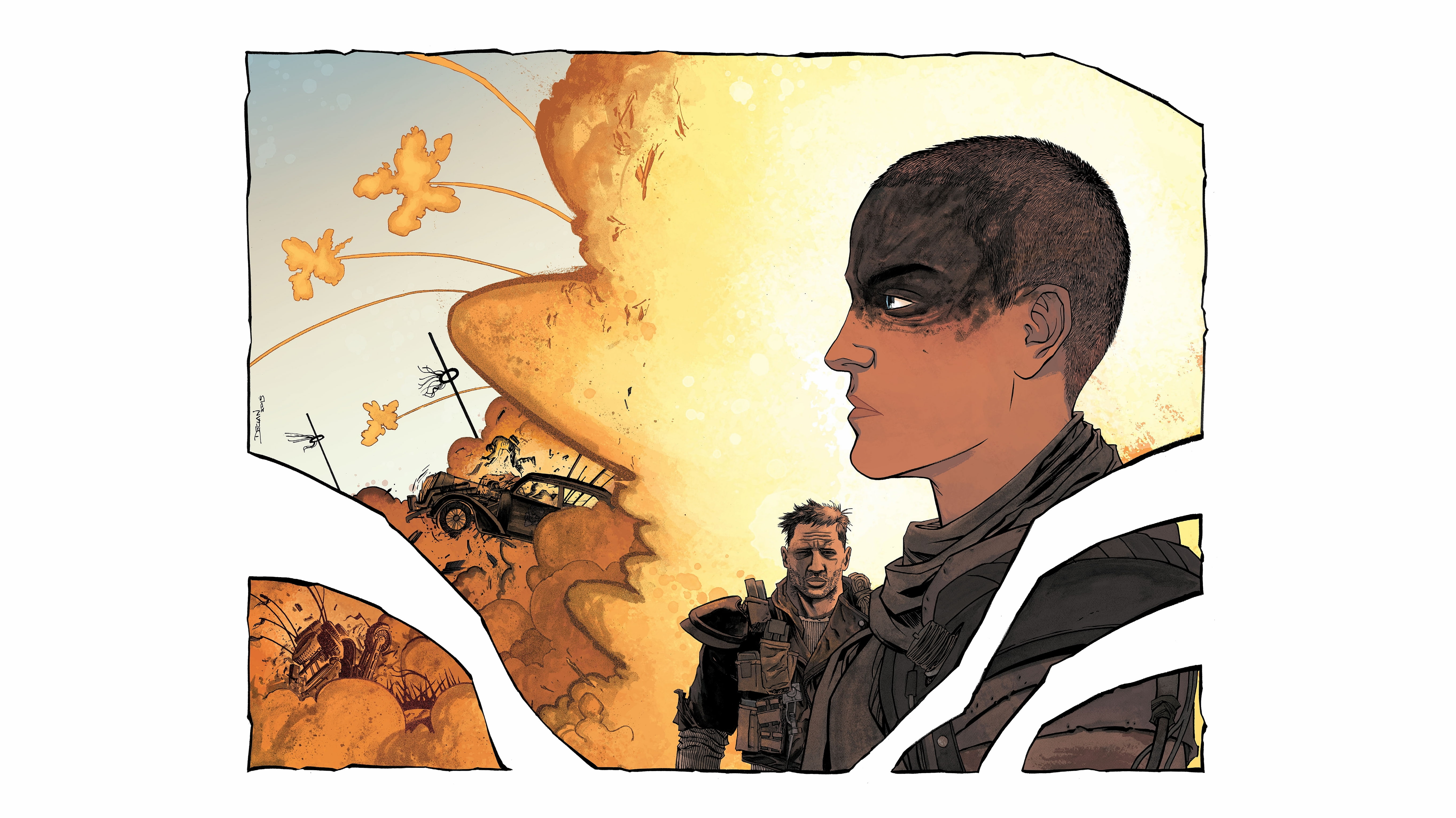 Movie, Mad Max: Fury Road, 5K, Imperator Furiosa, Max Rockatansky, HD Wallpaper