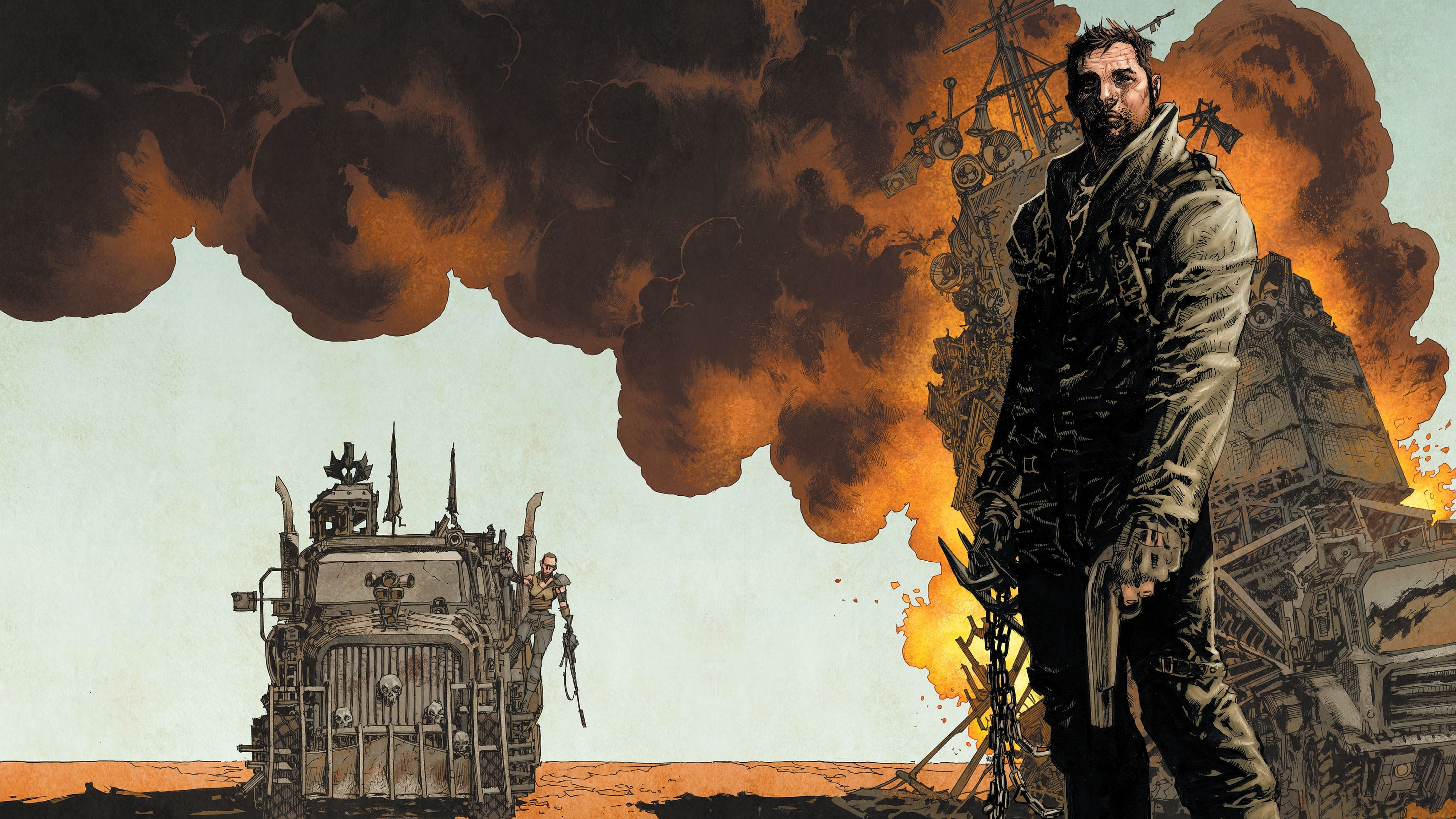 Movie, Max Rockatansky, 4K, Mad Max: Fury Road, HD Wallpaper