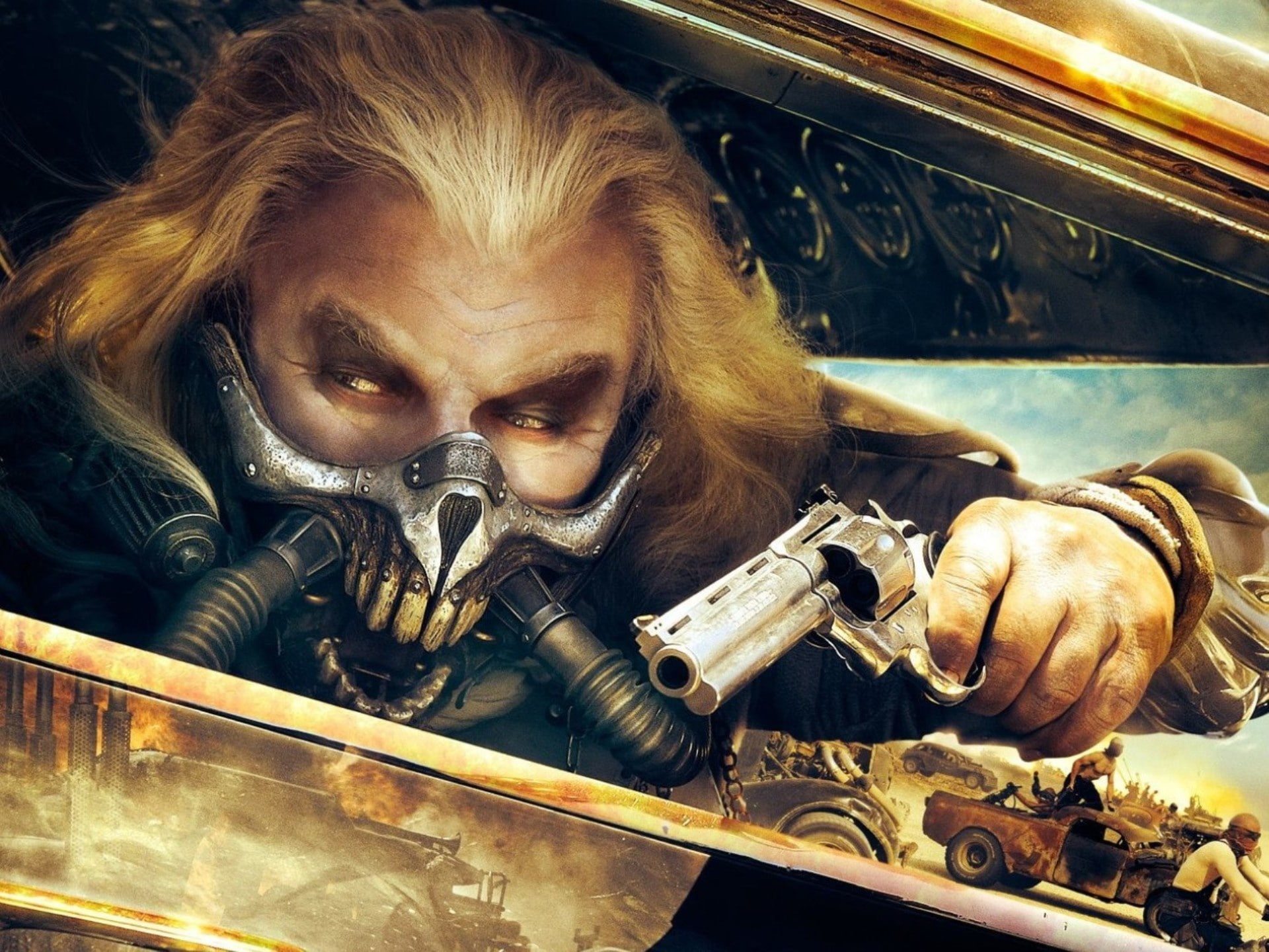 1080P, Mad Max: Fury Road, Hugh Keays-Byrne, Movie, Immortan Joe, HD Wallpaper