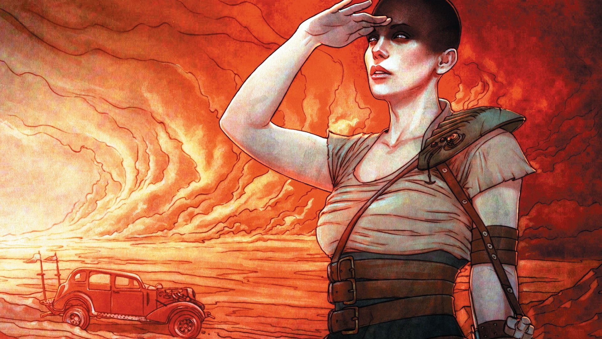 Mad Max: Fury Road, Movie, 1080P, Imperator Furiosa, HD Wallpaper