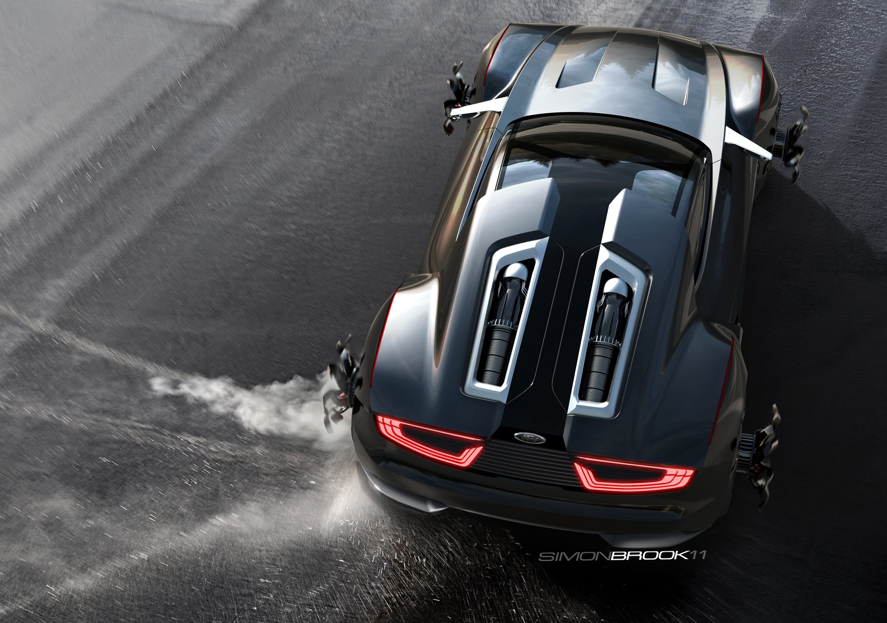2012 ford mad max interceptor, 2K, HD Wallpaper