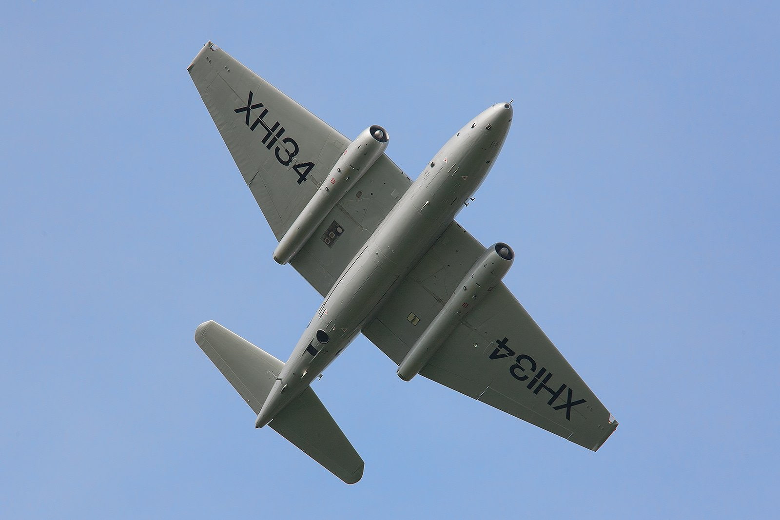 1951, jet, bomber, english, united, royal air force, kingdom, ground attack, aircrafts, reconnaissance, 720P, electric, canberra pr9, HD Wallpaper
