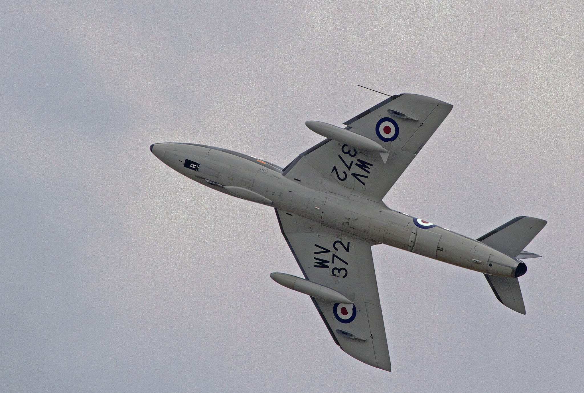 kingdom, royal air force, reconnaissance, hawker, ground attack, aircrafts, fighter, hunter t7, bomber, 1954, 1080P, united, HD Wallpaper