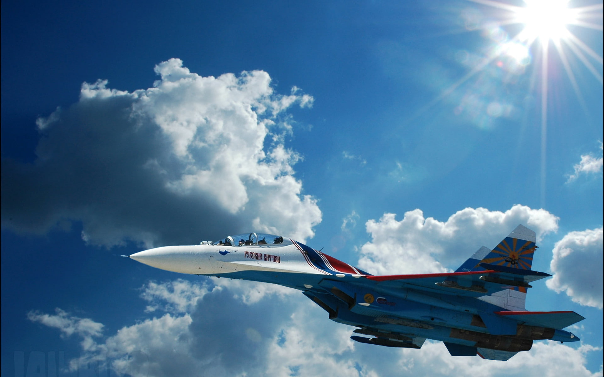 Jet Fighters, 1080P, Sukhoi Su-27, HD Wallpaper