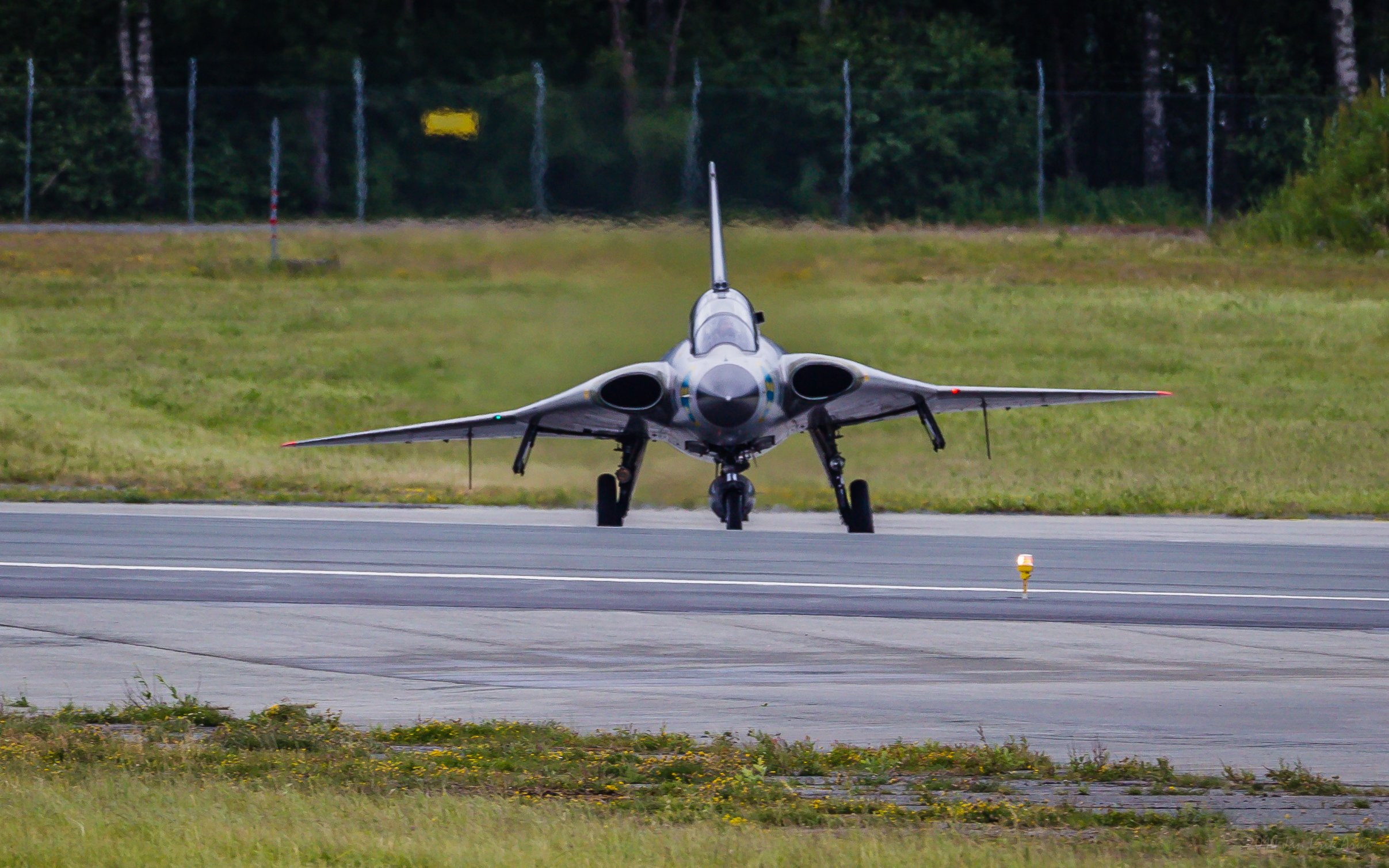 fighter, force, military, aircraft, swedish, draken, air, saab, 1080P, jet, HD Wallpaper