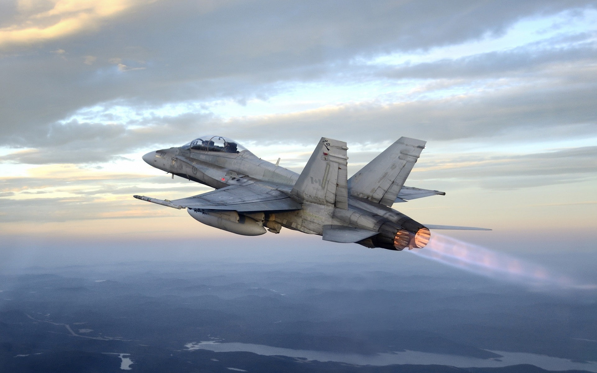 McDonnell Douglas CF 18 Hornet, 1080P, Military Aircraft, aircraft, HD Wallpaper