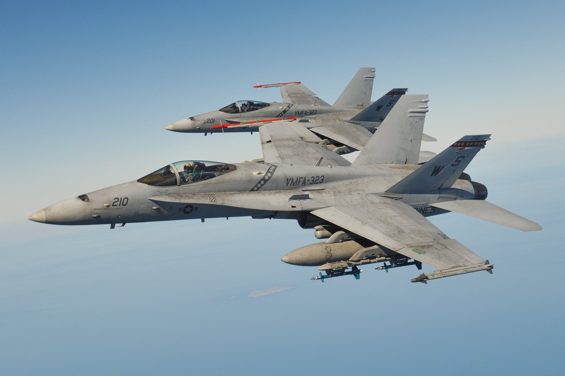 1080P, McDonnell Douglas CF-18 Hornet, Aircraft, Jet Fighters, Warplane, Jet Fighter, HD Wallpaper