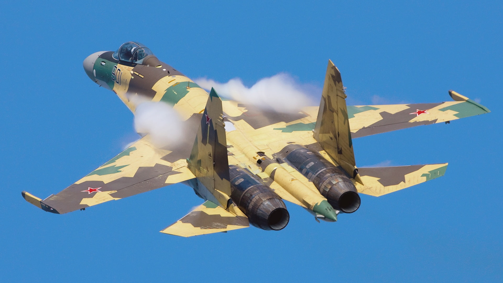 Flight, 1080P, Fighter, Su, HD Wallpaper