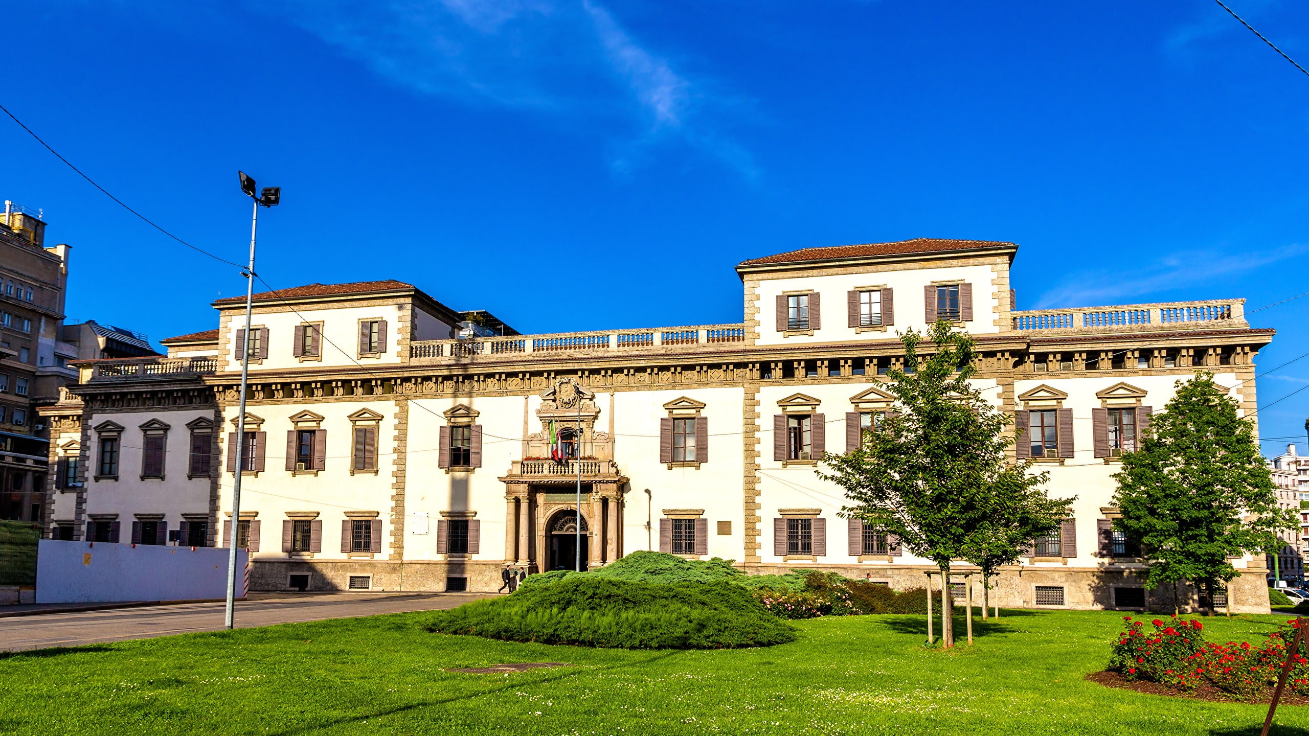 milan, italia, 2K, blanco, palacio, HD Wallpaper