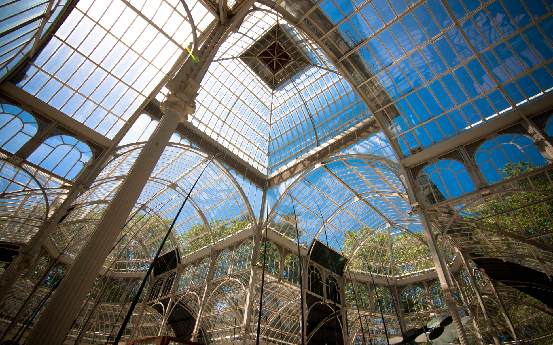 Palacio de Cristal, 1080P, Man Made, HD Wallpaper