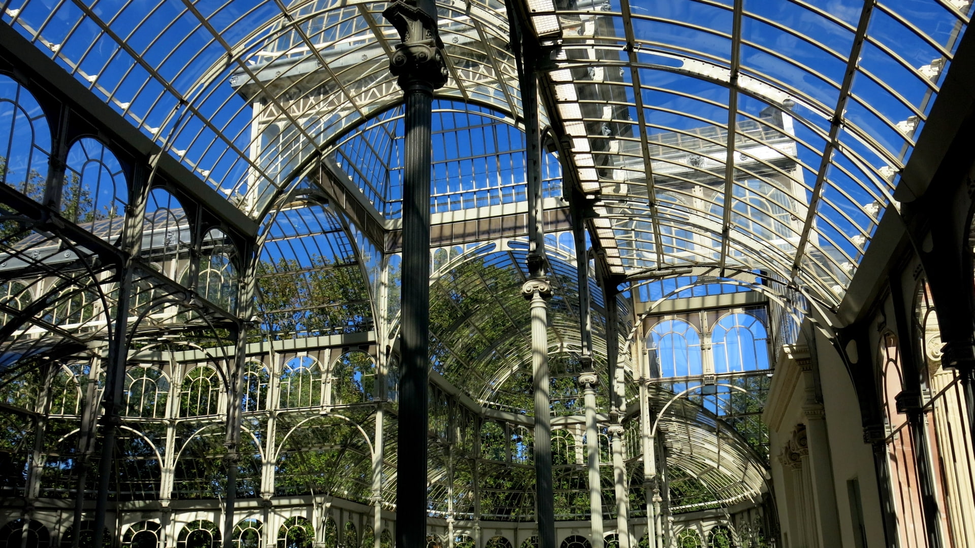 Palacio de Cristal, Man Made, 1080P, HD Wallpaper