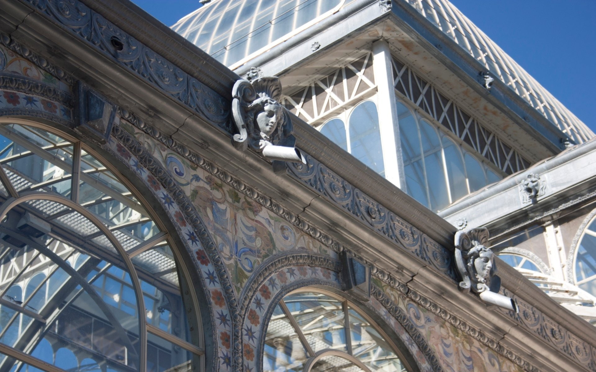 1080P, Palacio de Cristal, Man Made, HD Wallpaper