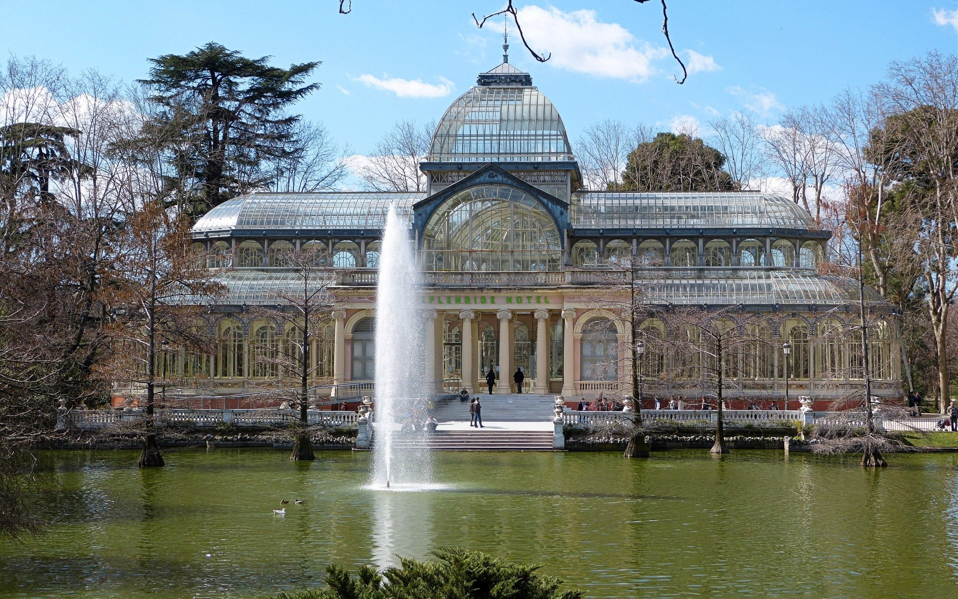 1080P, Palacio de Cristal, Man Made, HD Wallpaper