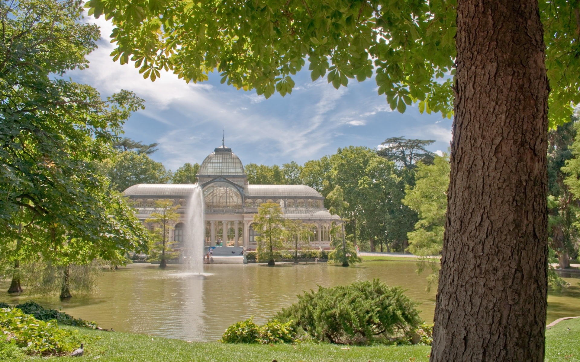 1080P, Palacio de Cristal, Man Made, HD Wallpaper
