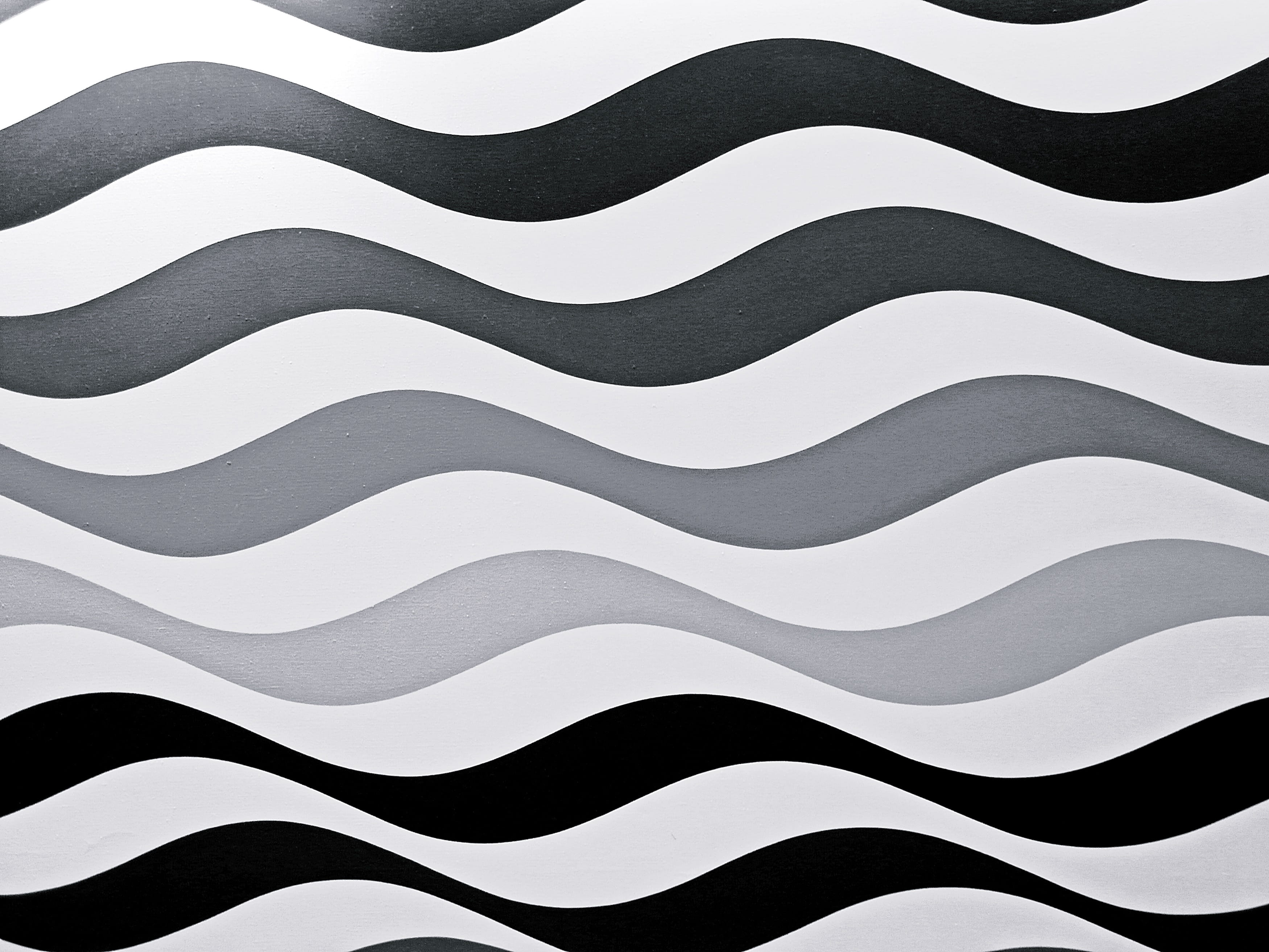black color, paiting, painting, no people, dish, marker, pattern, textured, rug, 2K, creativity, full frame, close-up, indoors, design, stripe, animal, HD Wallpaper