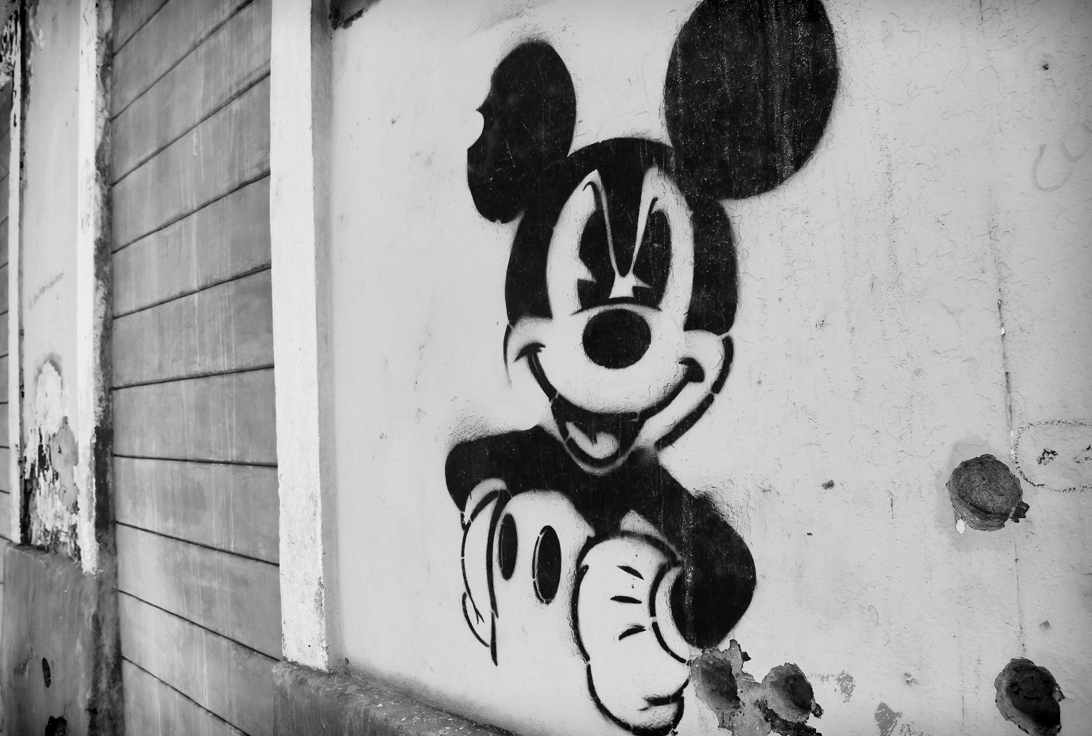 street art, design, art, no people, art and craft, representation, text, monochrome, wall, black, wall - building feature, human representation, graffiti, HD Wallpaper