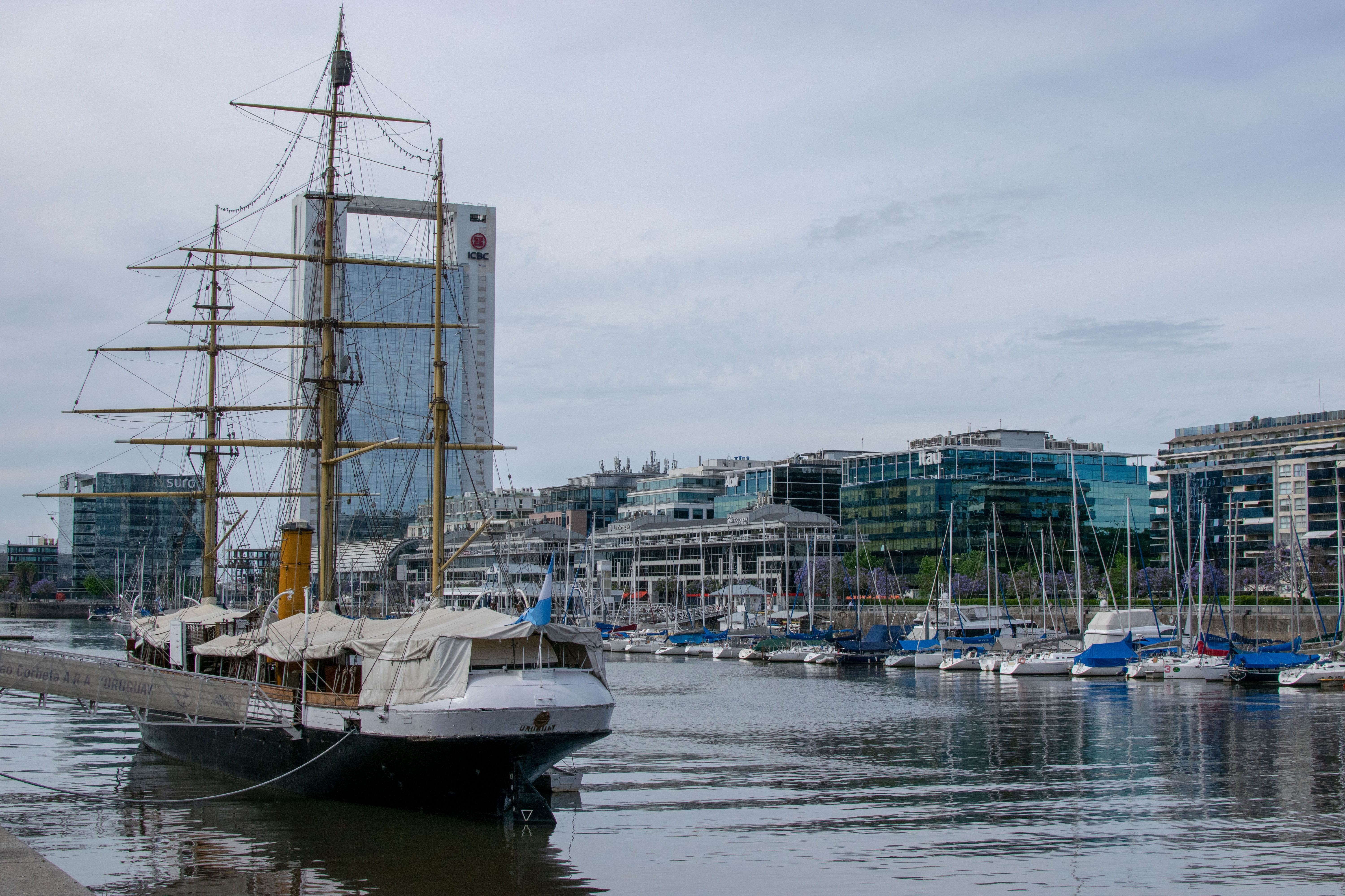 harbor, transportation, nature, nautical vessel, ship, sailboat, day, cloud - sky, port, moored, architecture, building exterior, mode of transportation, HD Wallpaper