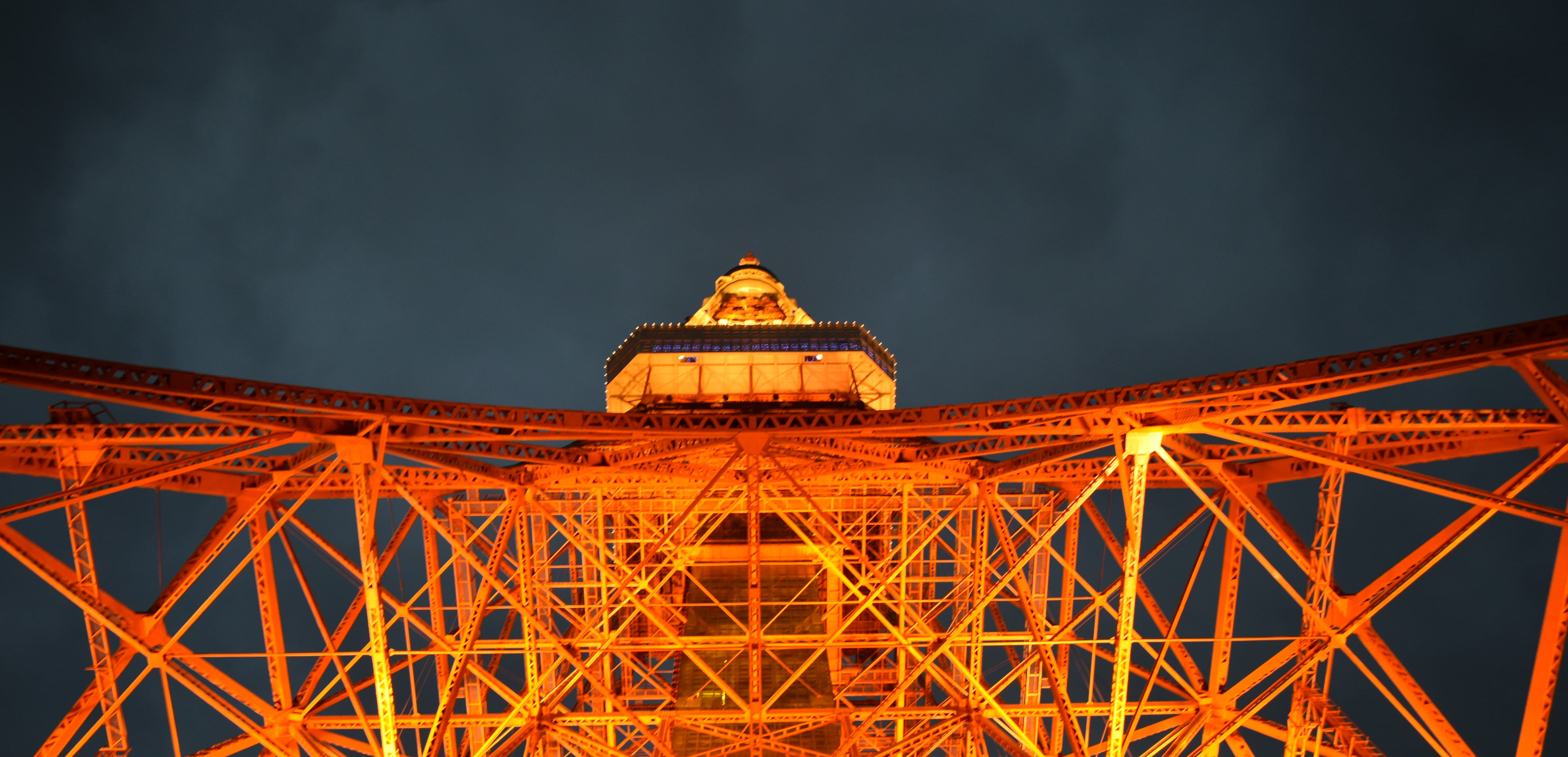 tower, 5K, tokyo, bottom, outdoors, looking up, built structure, japan, electricity, no people, long exposure, connection, nikon, travel destinations, HD Wallpaper