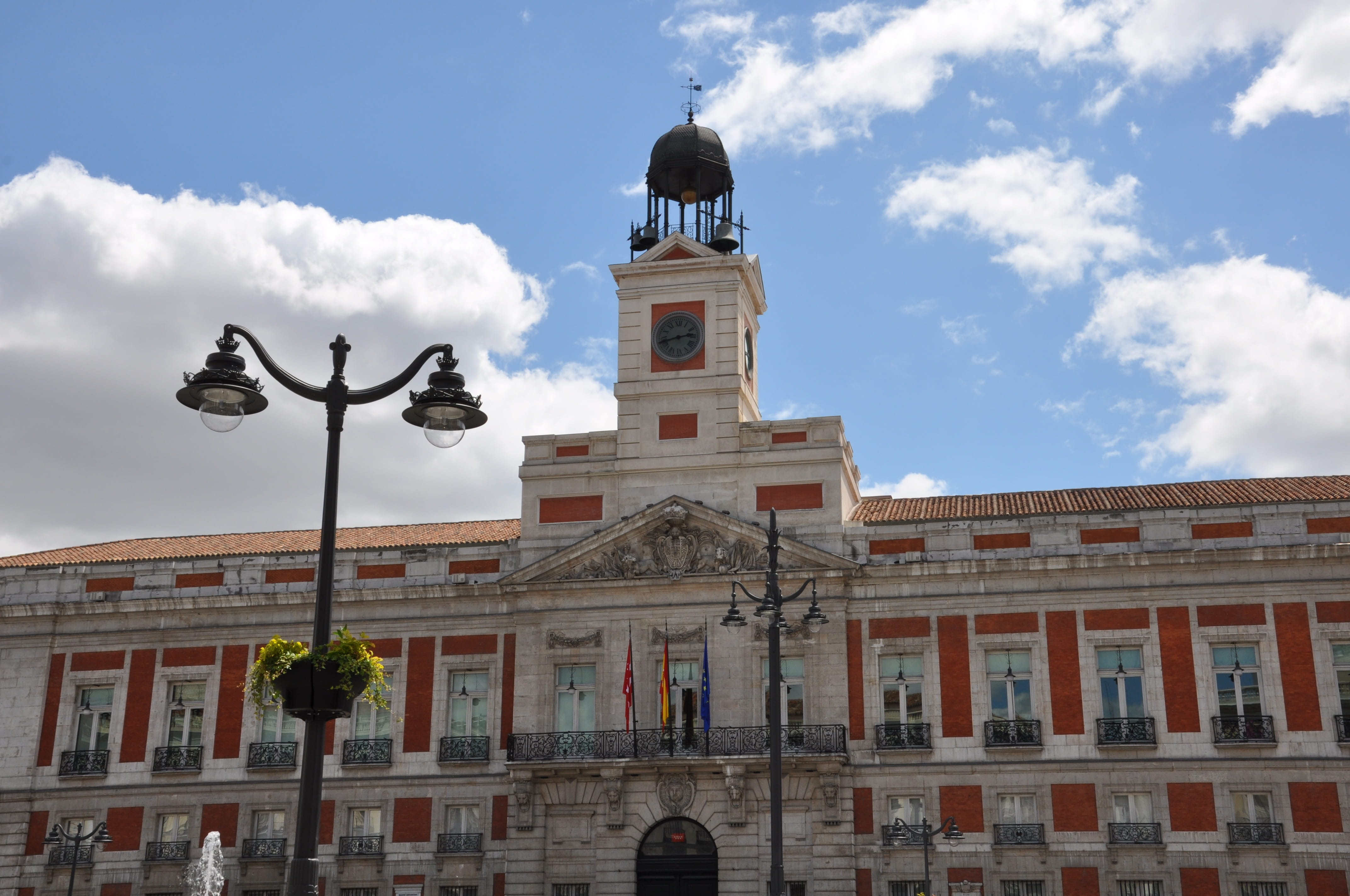 religion, puerta del sol, building, history, window, monument, no people, built structure, place of worship, belief, spirituality, clock, architecture, HD Wallpaper