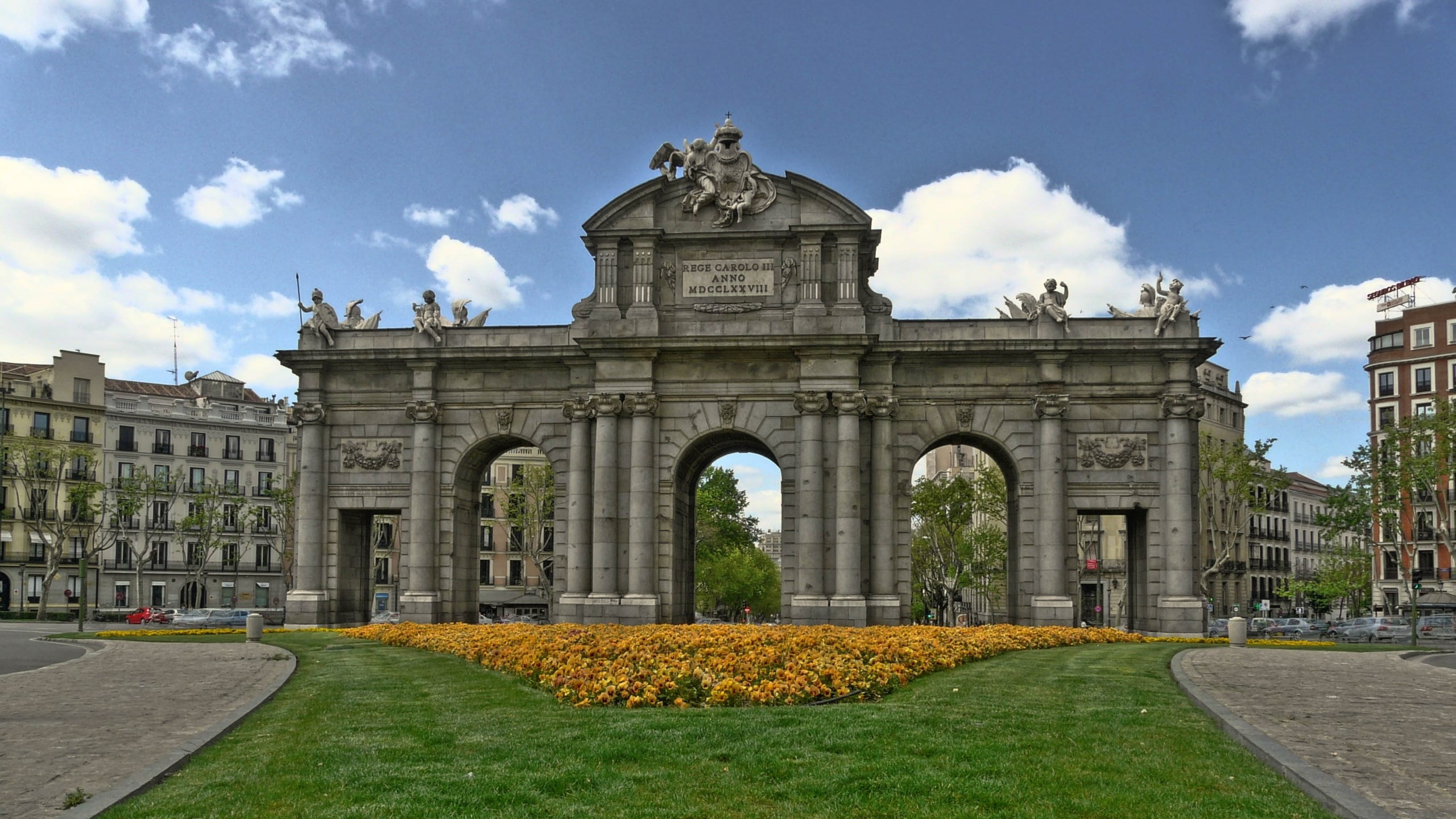 puerta de alcal, 2K, HD Wallpaper
