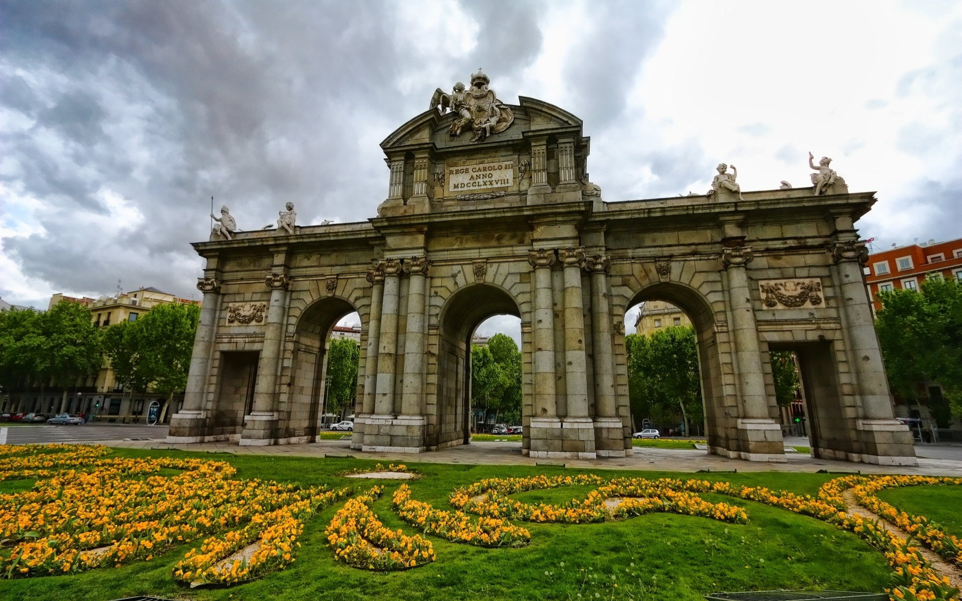Monuments, Puerta de Alcalá, 1080P, HD Wallpaper