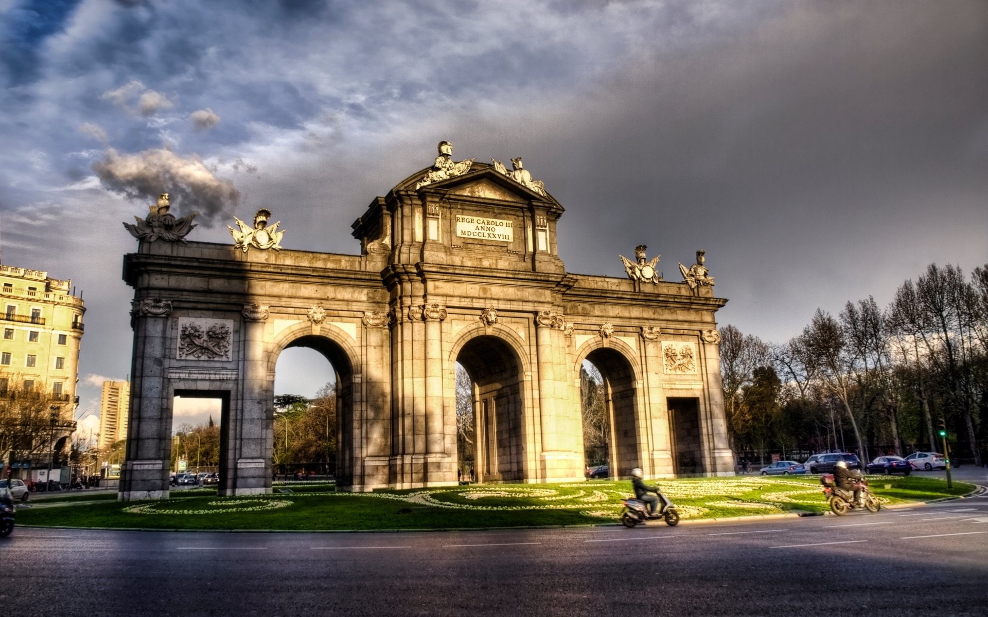 Monuments, 1080P, Puerta de Alcalá, HD Wallpaper