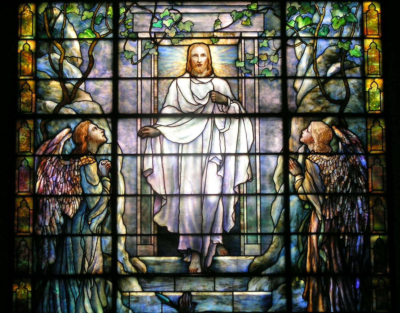 720P, art, Df, Stained, glass, religion, window, HD Wallpaper