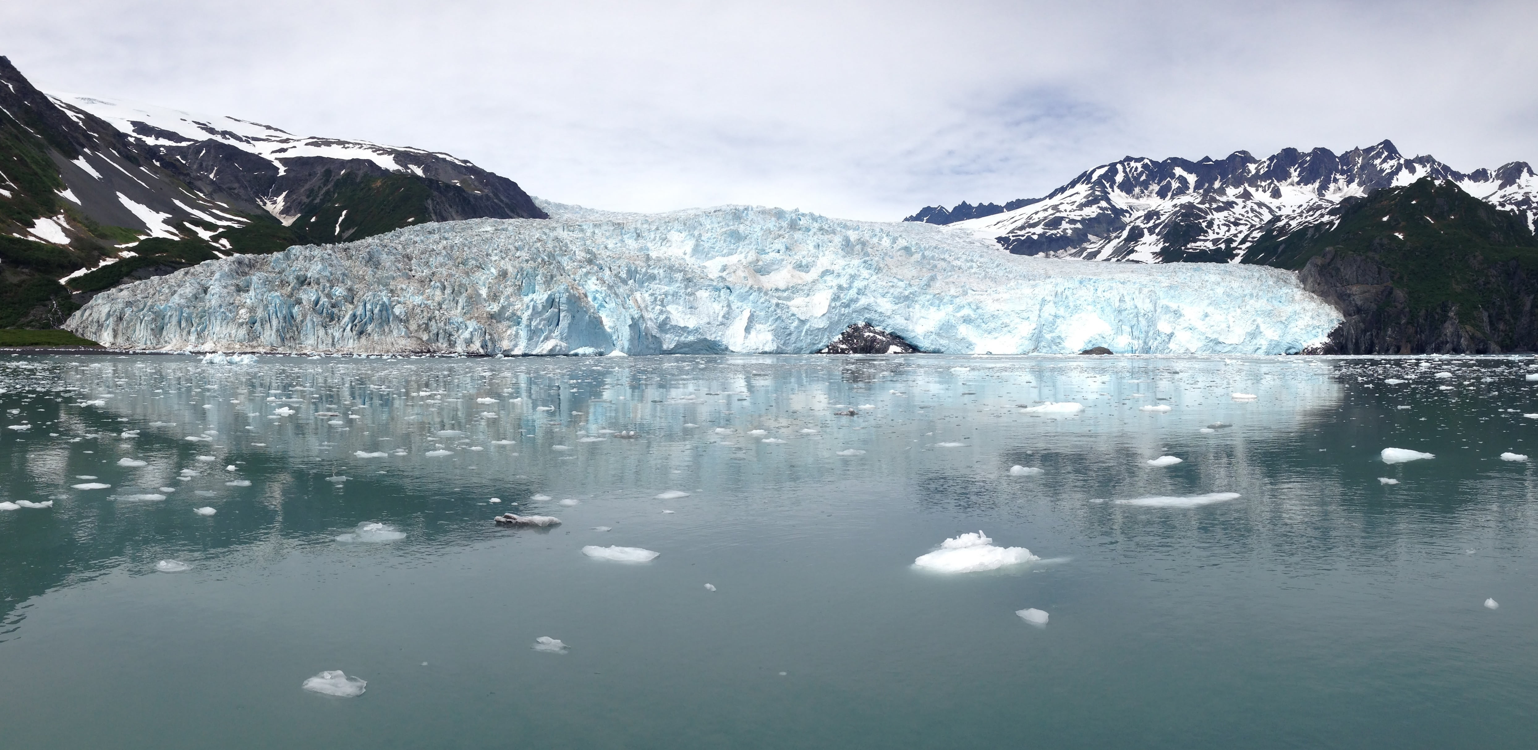 iceberg, berg, day, snowcapped mountain, alaska, water, tranquil scene, polar, scenics - nature, winter, frozen, ice, glacier, floating, ze, pole, lagoon, HD Wallpaper