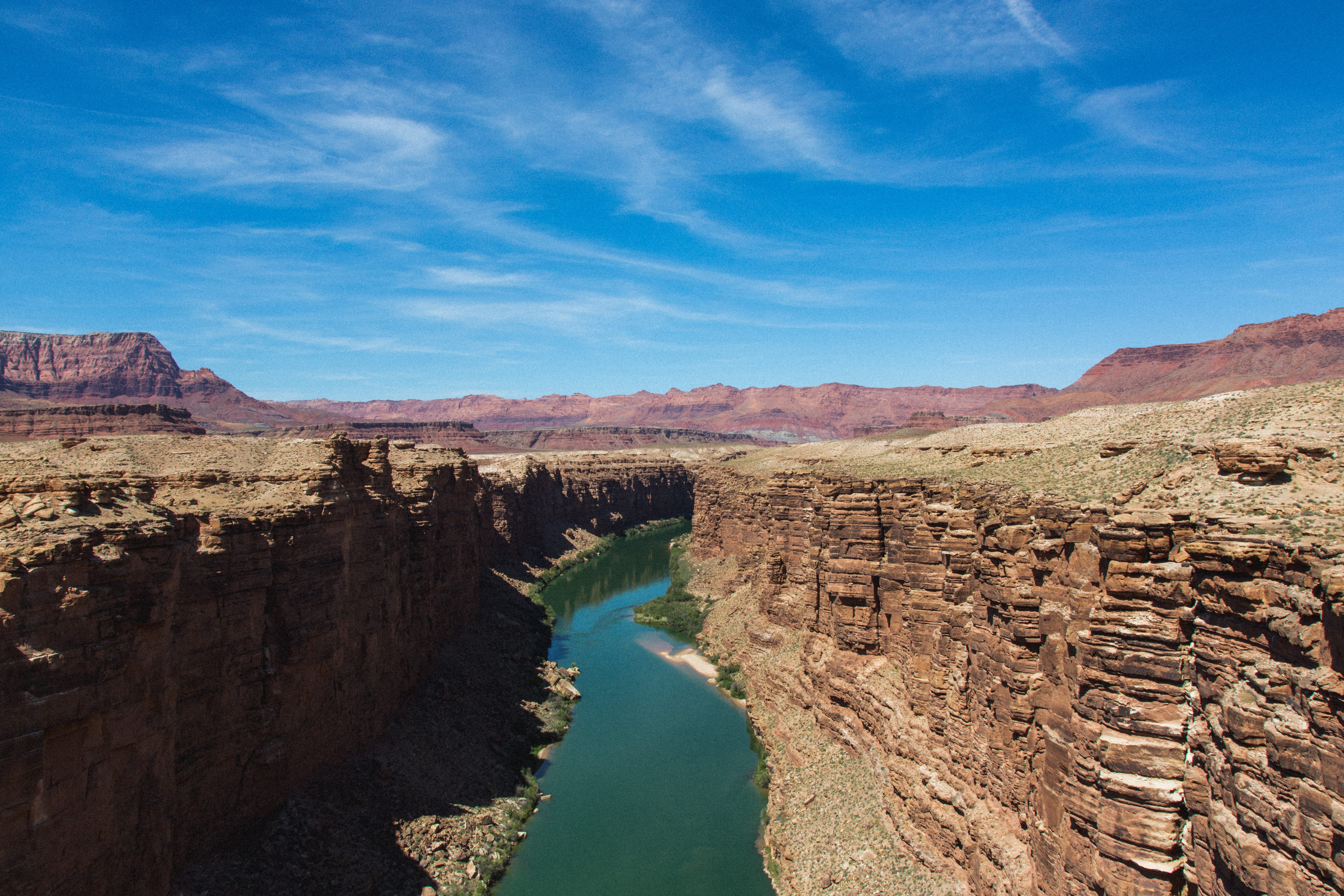 travel destinations, outside, america, geology, outdoors, marble canyon, southwest, non-urban scene, river, eroded, tranquility, sky, day, journey, cloud - sky, HD Wallpaper