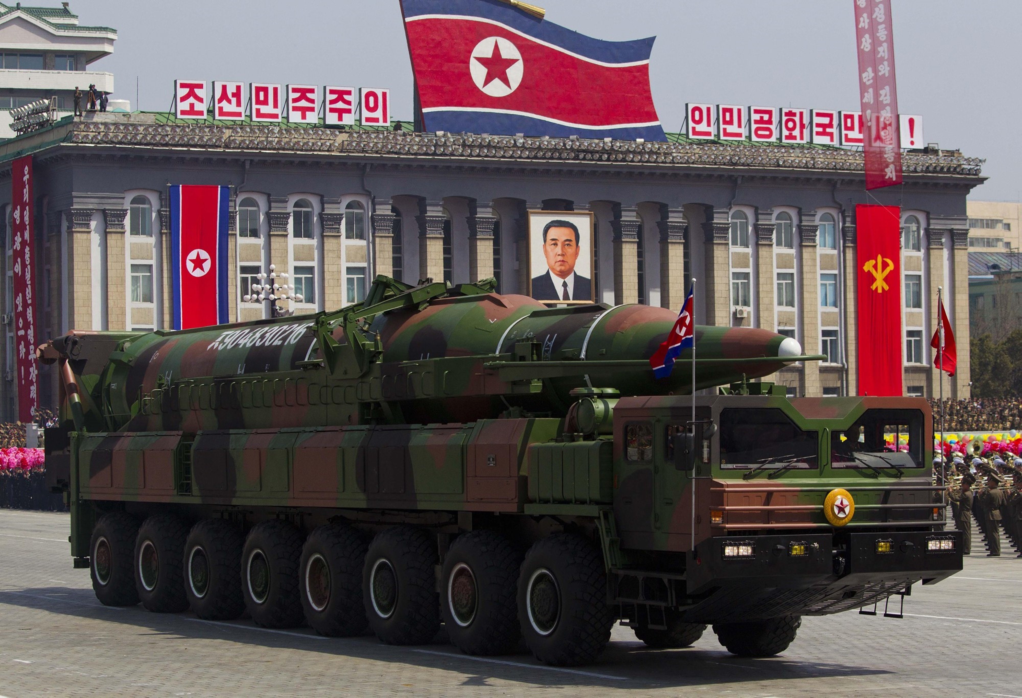 missile, vehicle, 4K, truck, wepons, parade, military, HD Wallpaper
