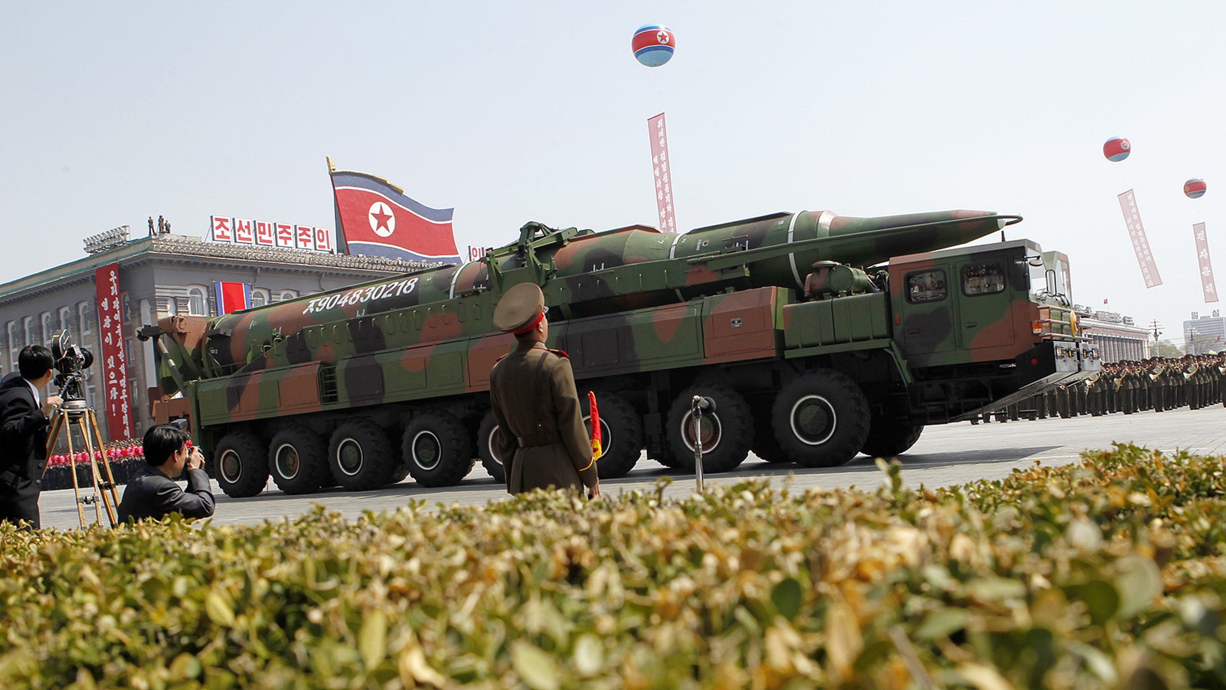 4K, wepons, missile, vehicle, parade, truck, military, HD Wallpaper