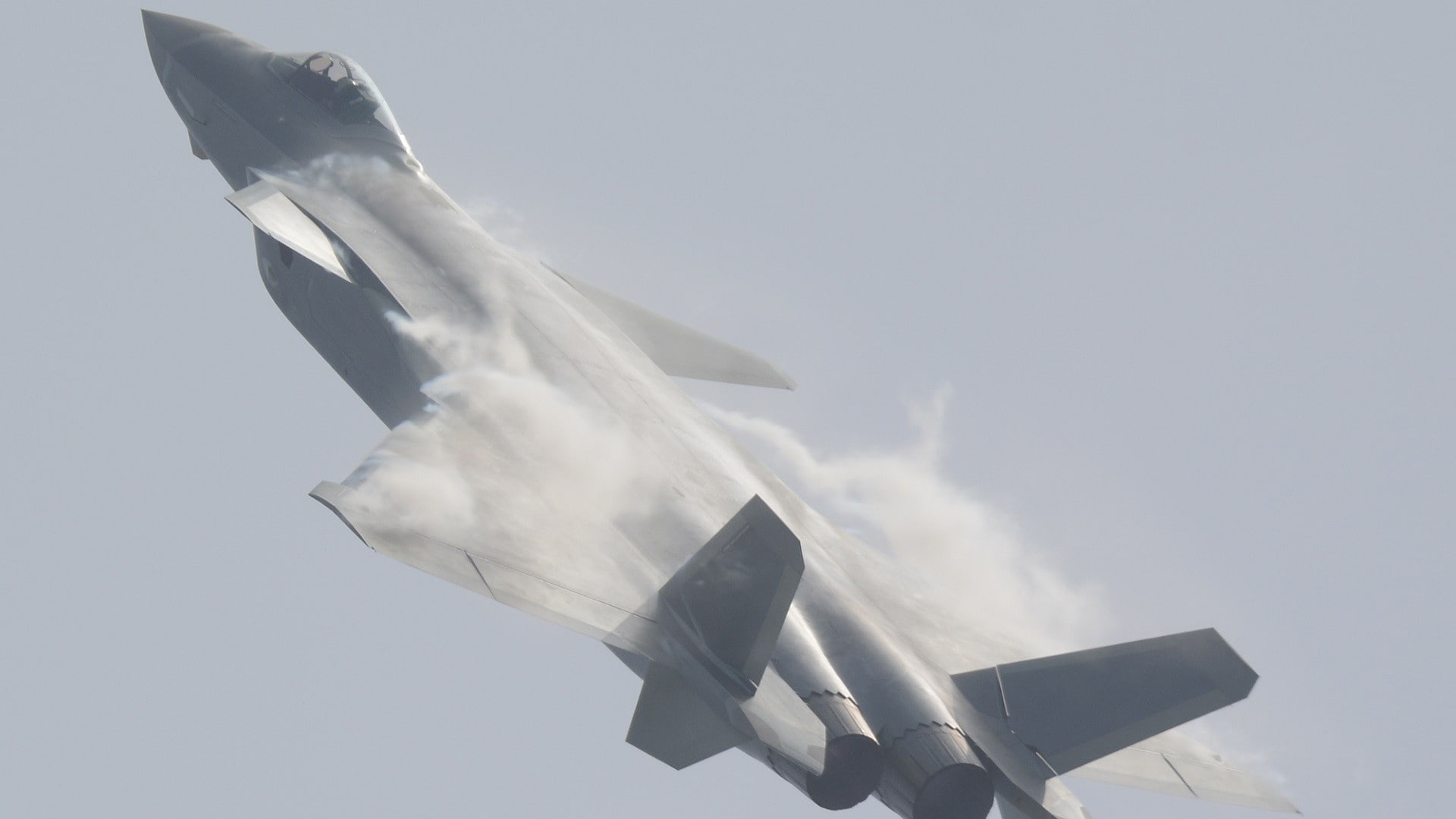 aircraft, military aircraft, 1080P, PLAAF, j20, HD Wallpaper
