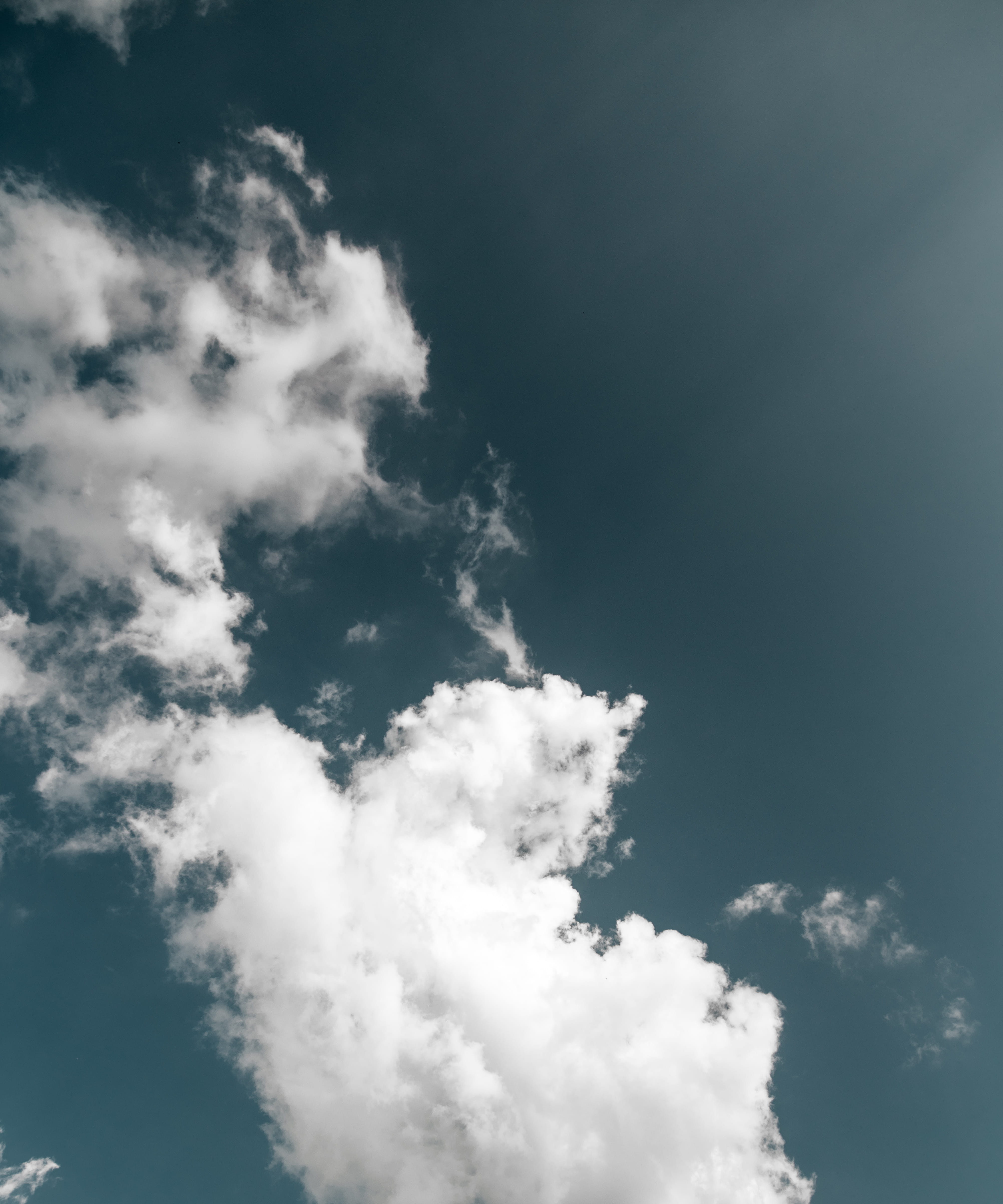 backgrounds, oxygen, no people, outdoors, day, blue, white color, breathe, original, fresh, wispy, weather, united states, idyllic, sky, nature, meteorology, Phone HD Wallpaper