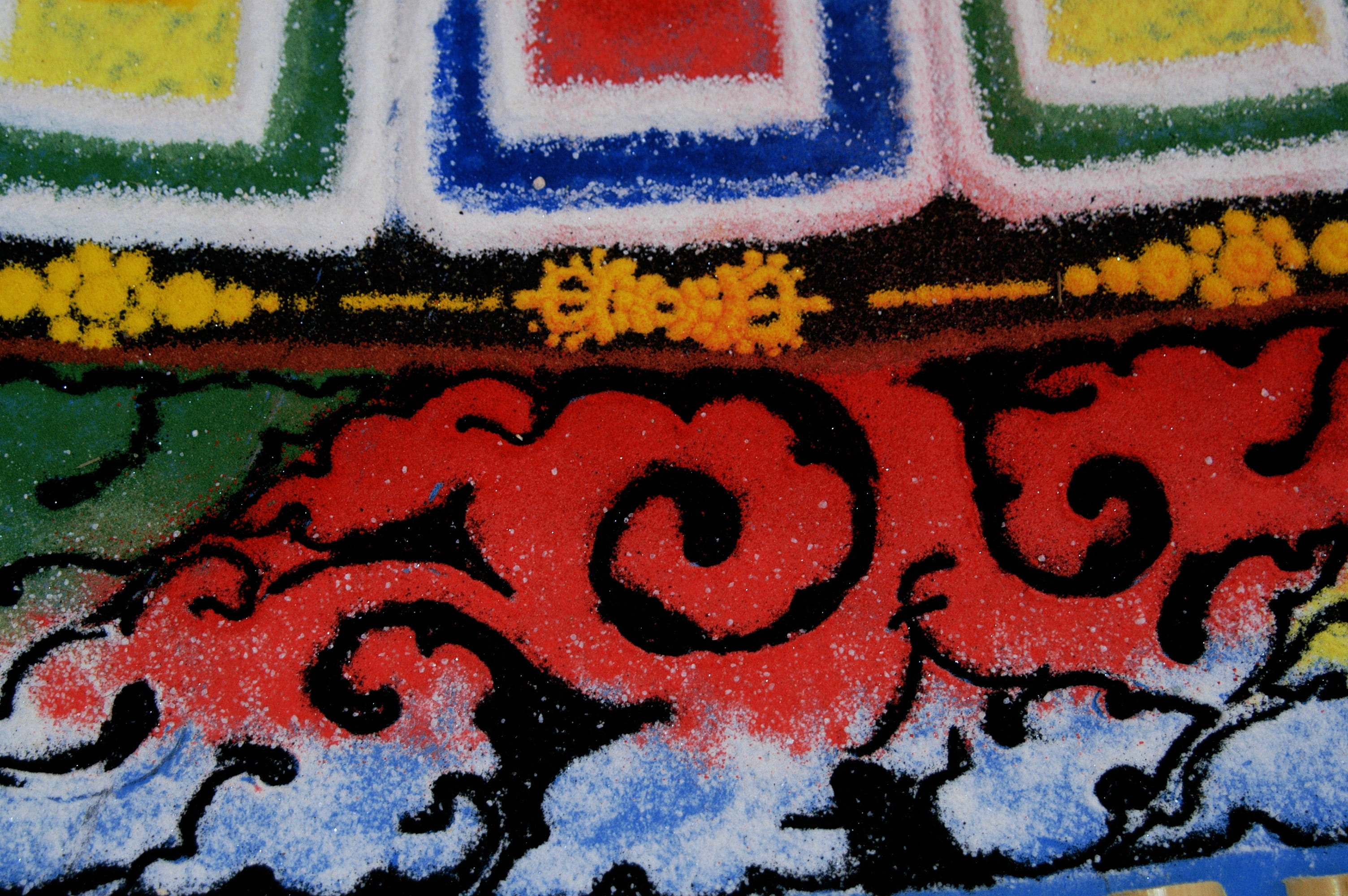 multi colored, health, prayer, close-up, reconciliation, day, architecture, full frame, pattern, sand, wall - building feature, street art, design, art and craft, HD Wallpaper