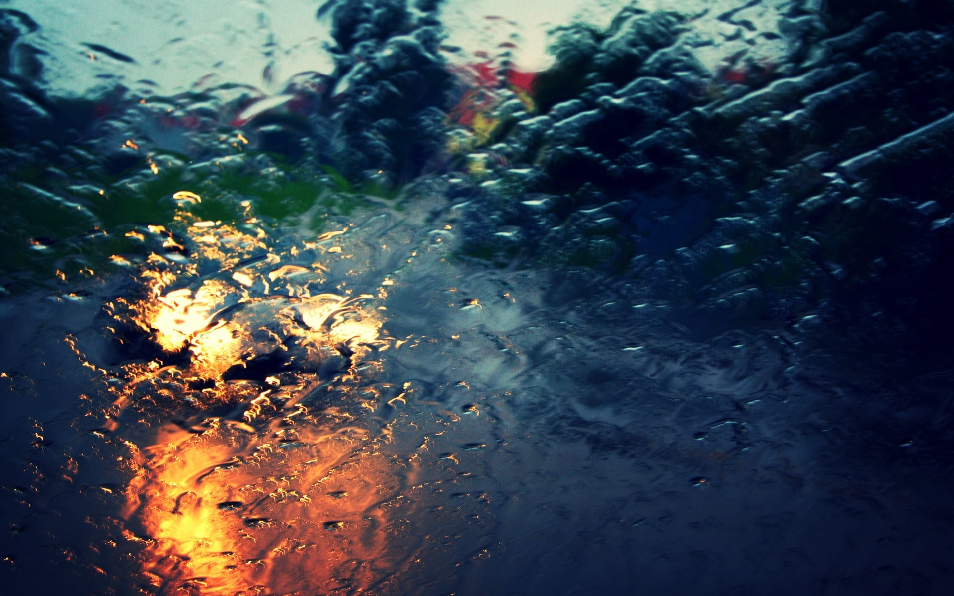 drops, no People, transparent, raindrop, wet, machine, night, full frame, water, car, abstract, street, bokeh, outdoors, heat - Temperature, drop, fullscreen, HD Wallpaper