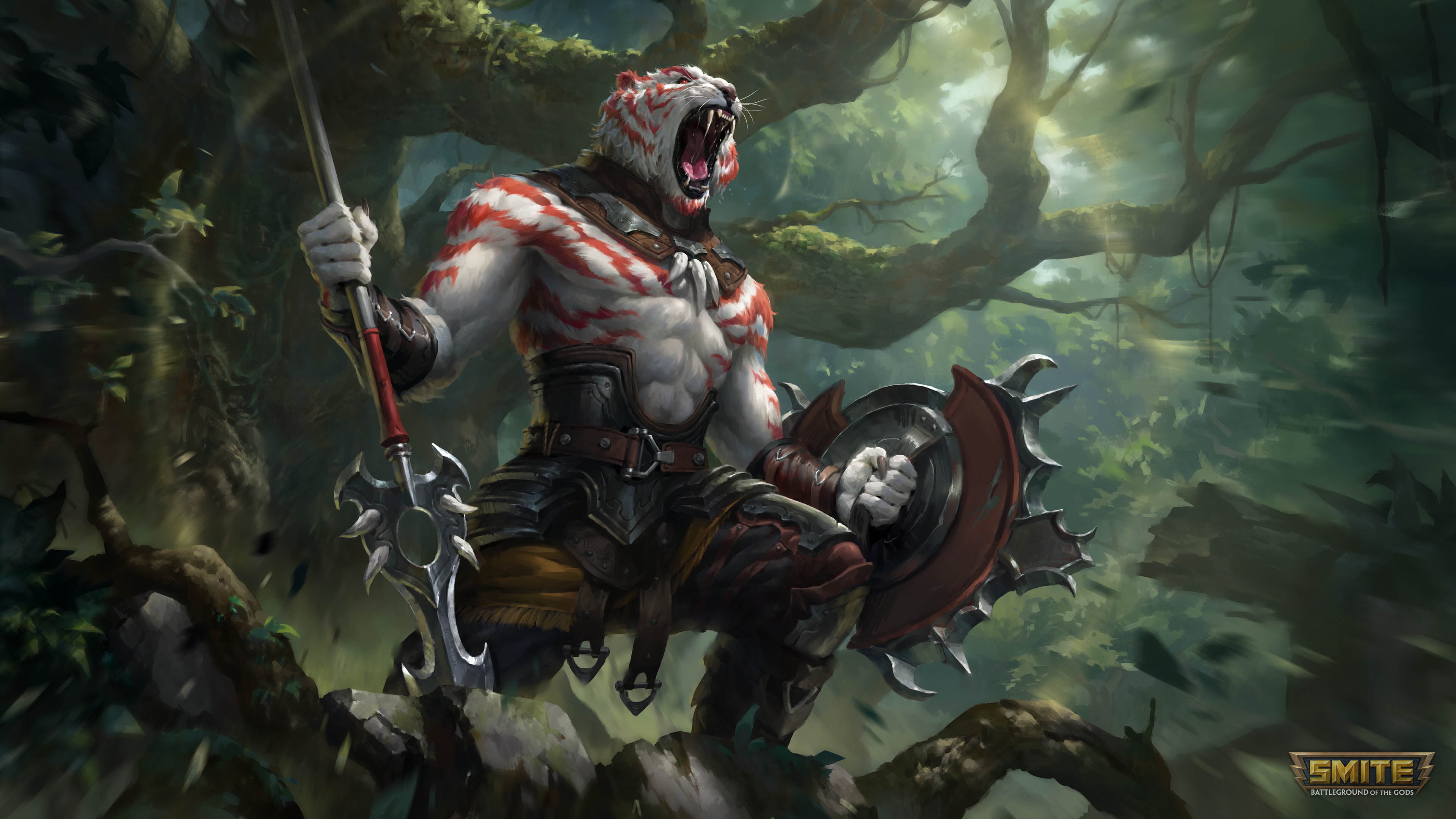 Video Game, 4K, Achilles (Smite), Smite, HD Wallpaper