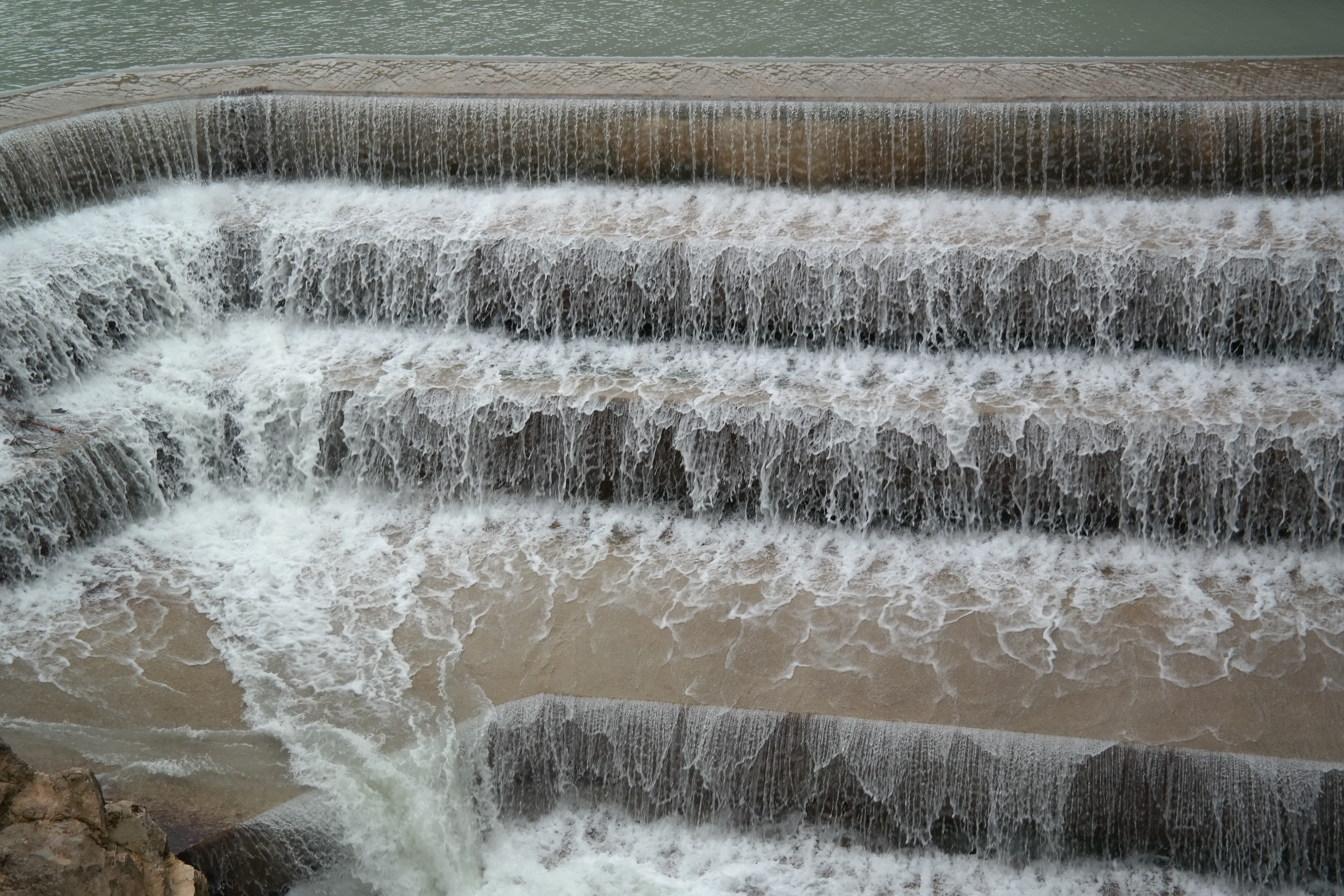 nature, barrages, hydroelectric power station, outdoors, inject, River, places of interest, gradually, plant, bubble, tranquility, flowing, 5K, land, füssen, HD Wallpaper