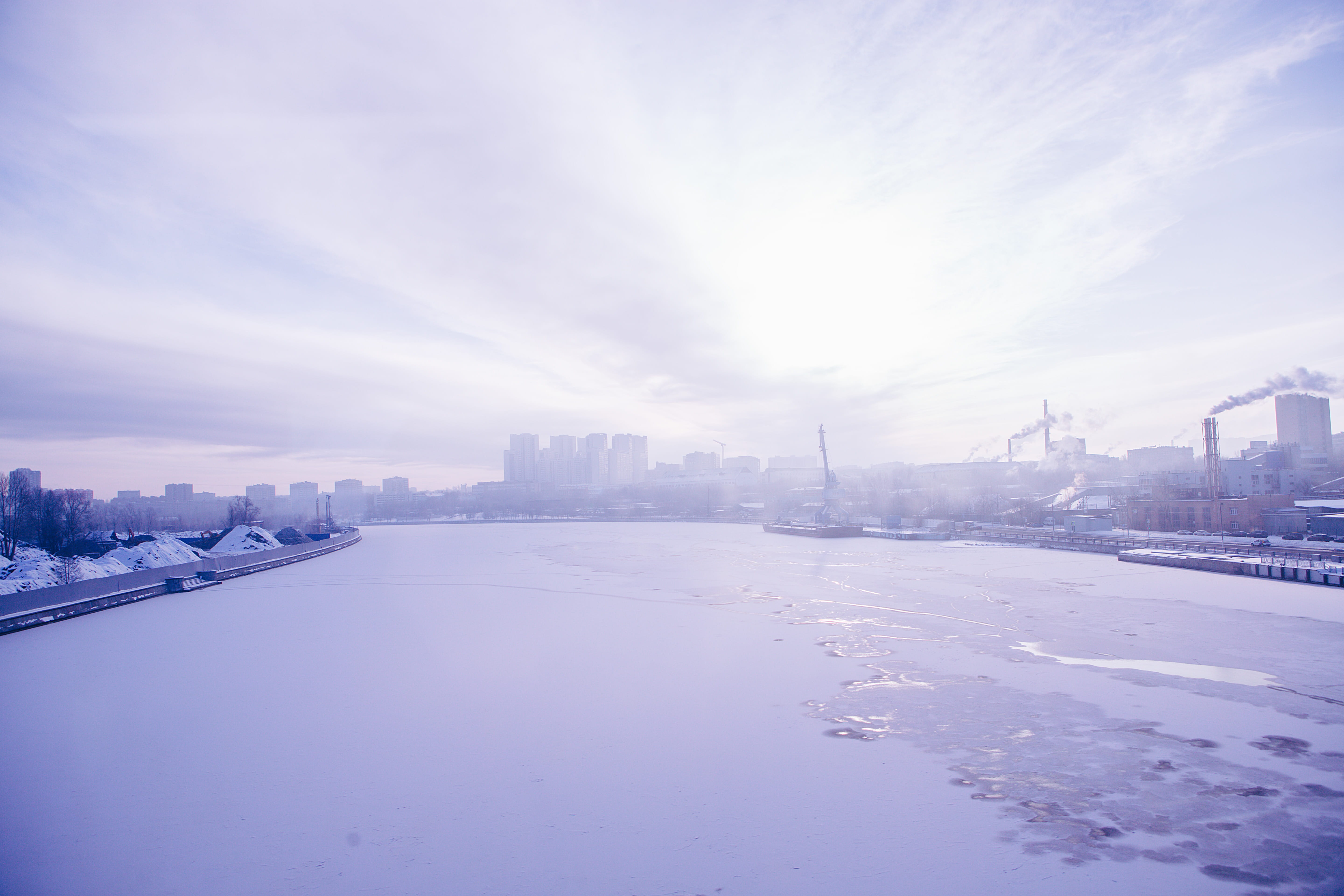 power generation, moscow, landscape, russia, nature, skyscraper, fossil, cold temperature, eskom, electric, water, generating, sky, factory, no people, HD Wallpaper
