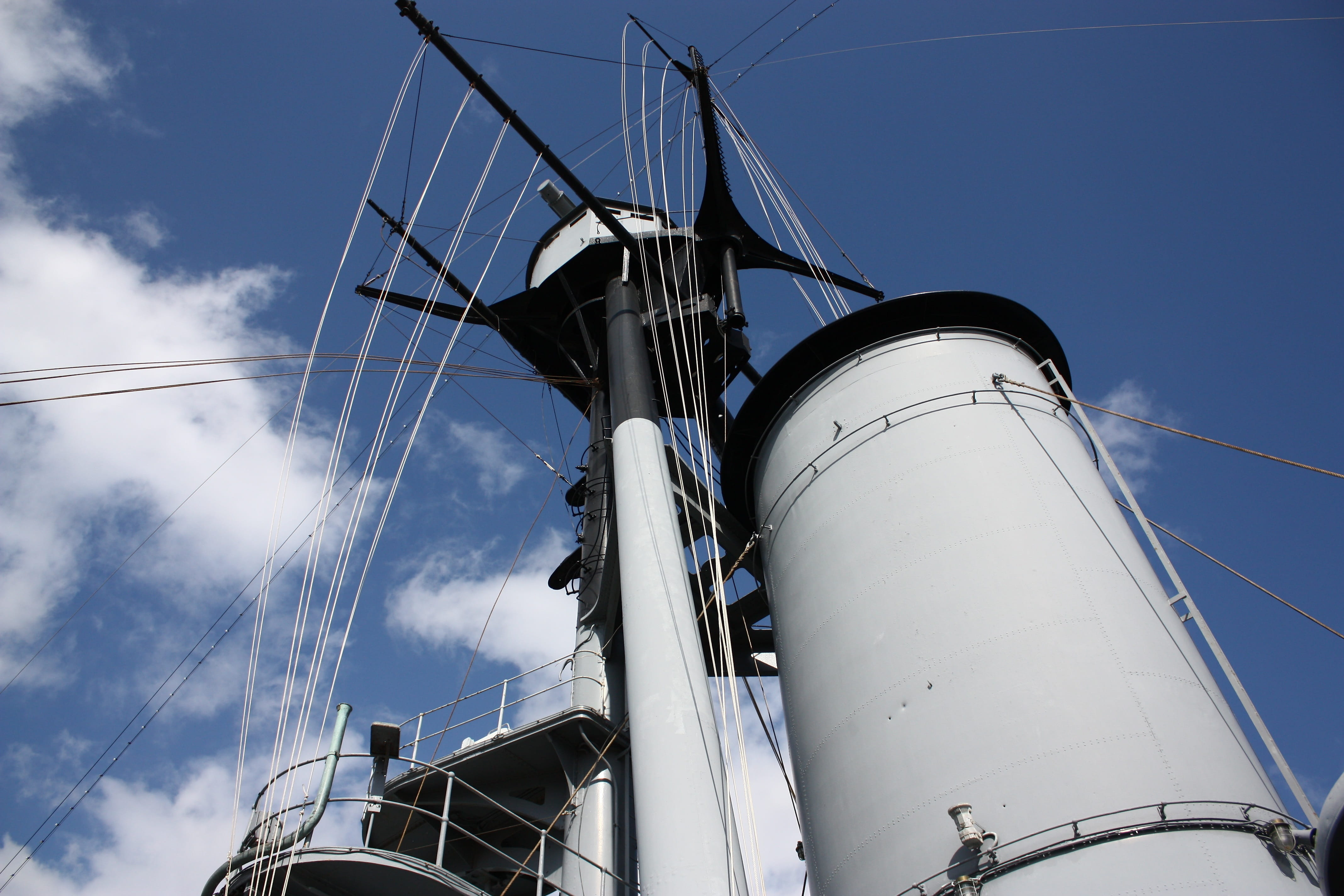 power supply, ship, metal, sky, turbine, no people, 4K, technology, smokestack, antenna, low angle view, mode of transportation, heaven, nautical vessel, HD Wallpaper