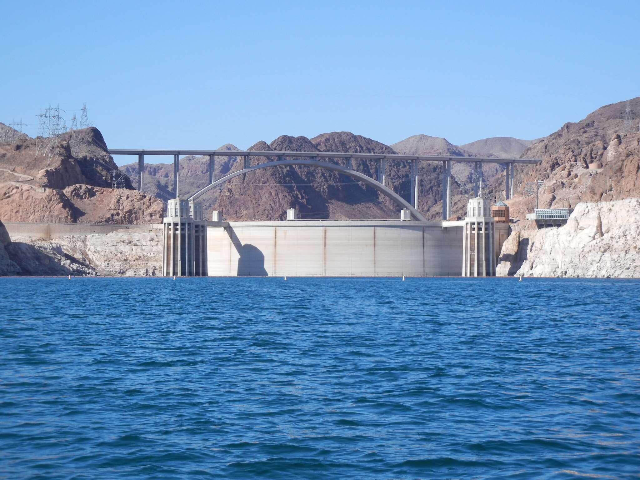 environmental conservation, water, fuel and power generation, hydroelectric power, built structure, day, clear sky, nature, waterfront, no people, renewable energy, HD Wallpaper