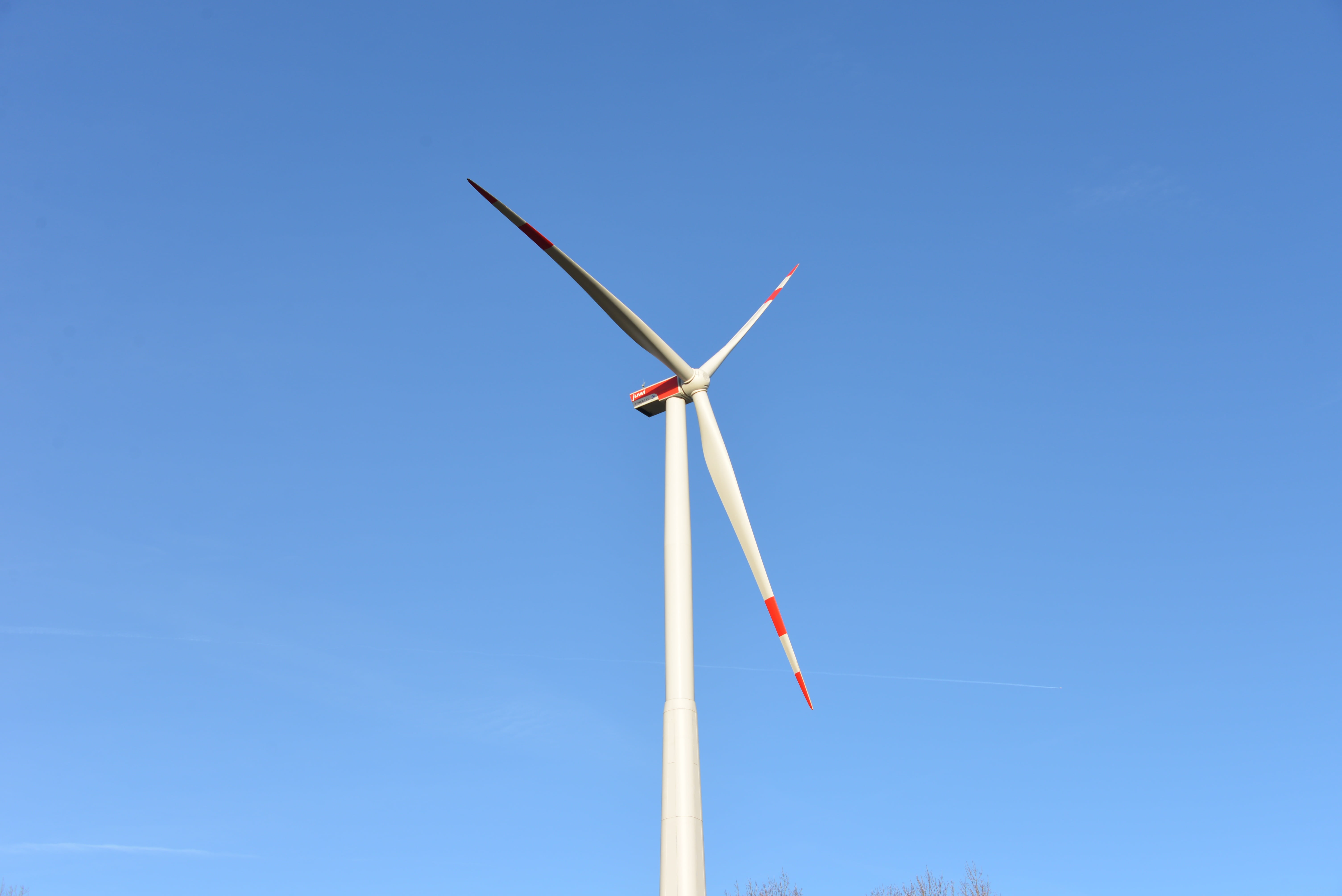 eco, day, power generation, blue, field, environmental conservation, copy space, wind park, winkrafftanlage, environmental technology, alternative energy, HD Wallpaper