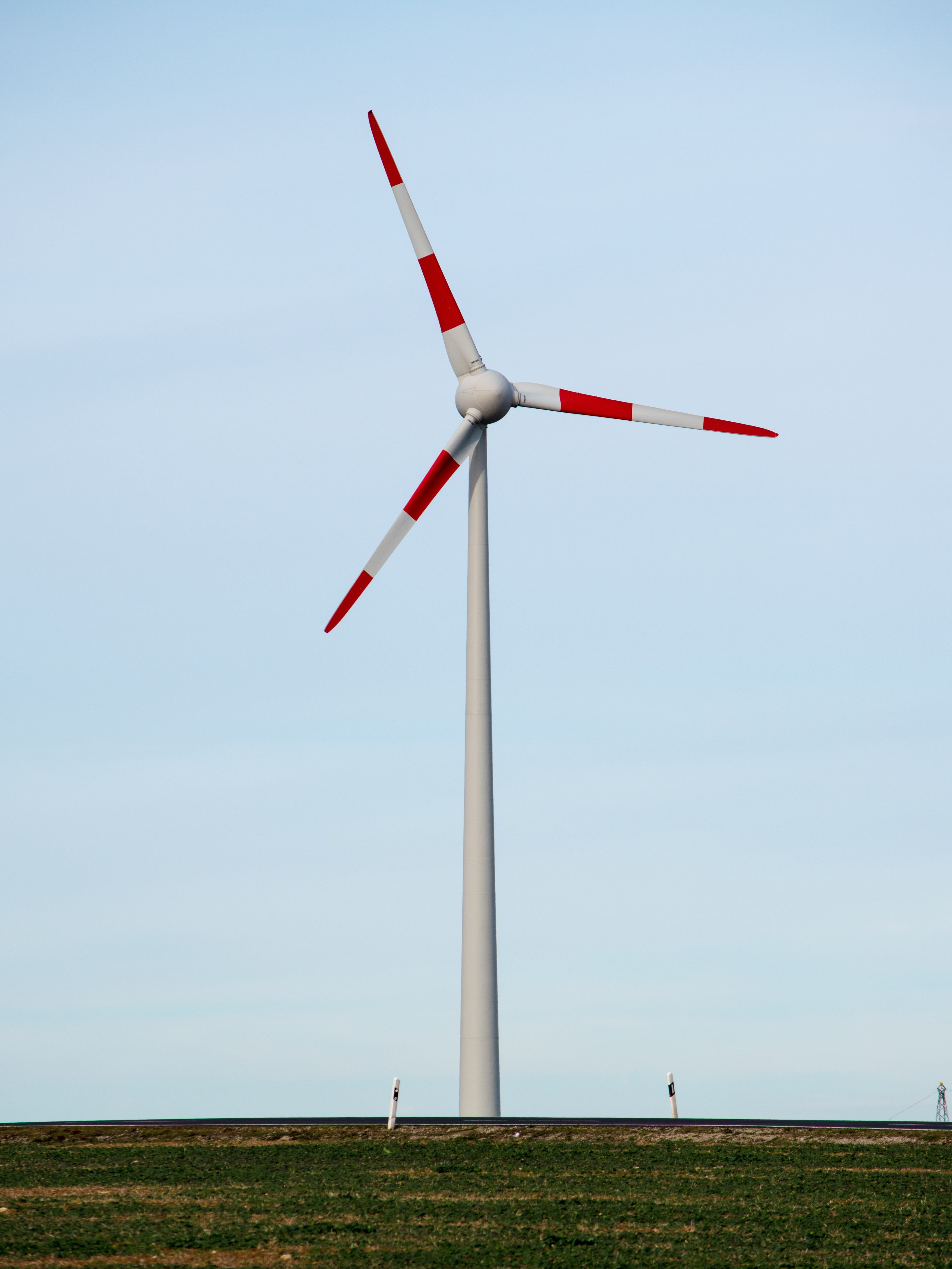 no people, land, landscape, day, nature, power generation, Pinwheel, wind park, Current, environment, clear sky, low angle view, alternative energy, sky, Phone HD Wallpaper