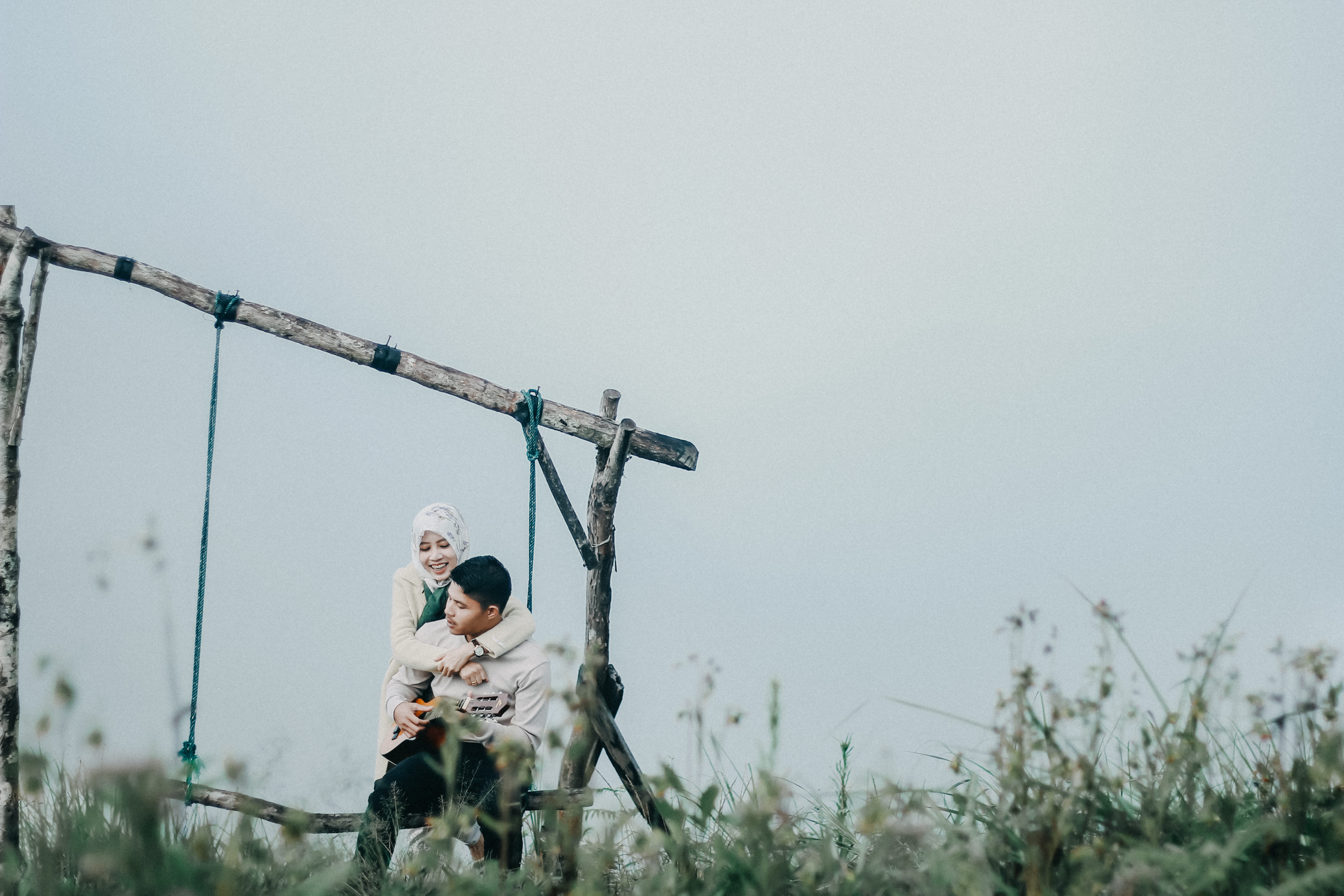 three quarter length, man, power lines, cable, human, 8K, son, lifestyles, parent, crash helmet, childhood, leisure activity, apparel, males, photo, adventure, HD Wallpaper