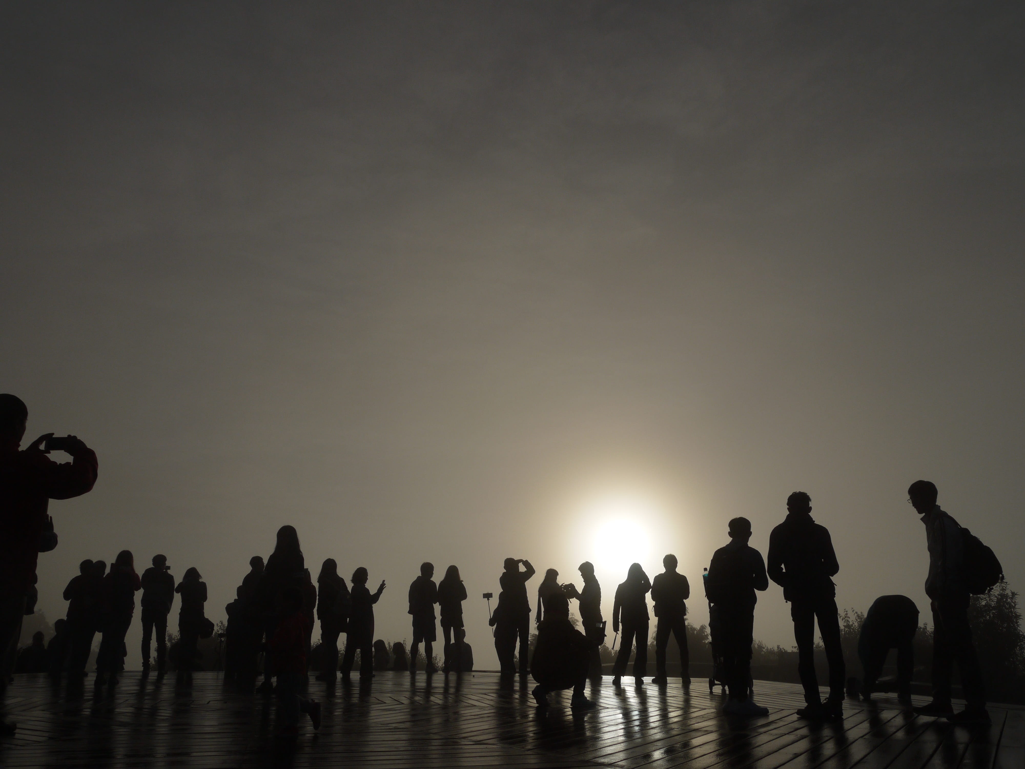 women, outdoors, crowd, men, sun, travel destinations, tourist, silhouette, nature, people view, travel, copy space, real people, leisure activity, large group of people, HD Wallpaper