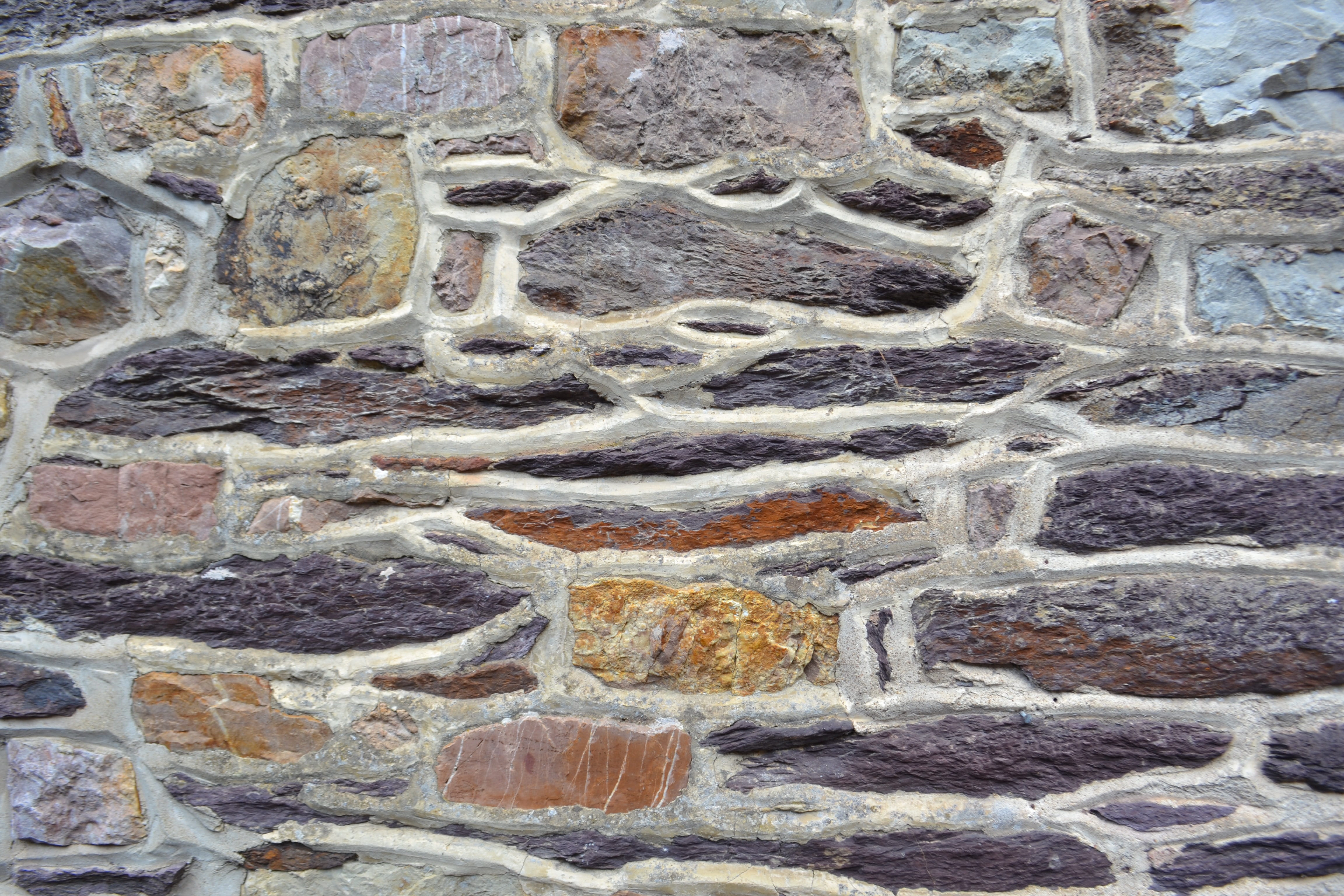 texture, geology, close-up, nature, no people, ancient wall, Stones, day, full frame, rock - object, outdoors, backgrounds, mineral, background, background image, HD Wallpaper
