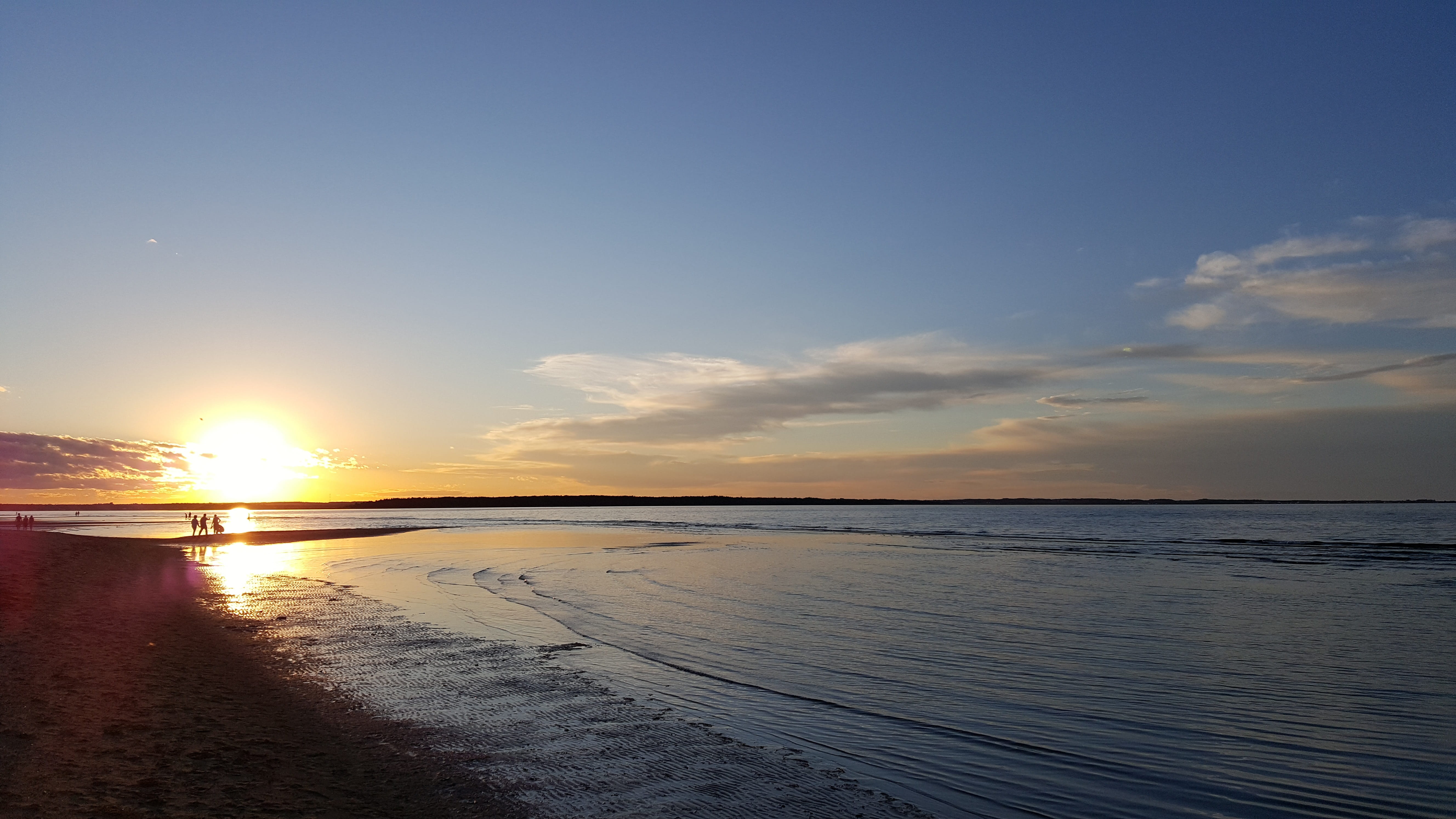 no people, Parlee Beach, Moncton Nb, nature, water, sea, idyllic, ocean, tranquility, reflection, new brunswick, cloud - sky, tranquil scene, sky, beauty in nature, HD Wallpaper