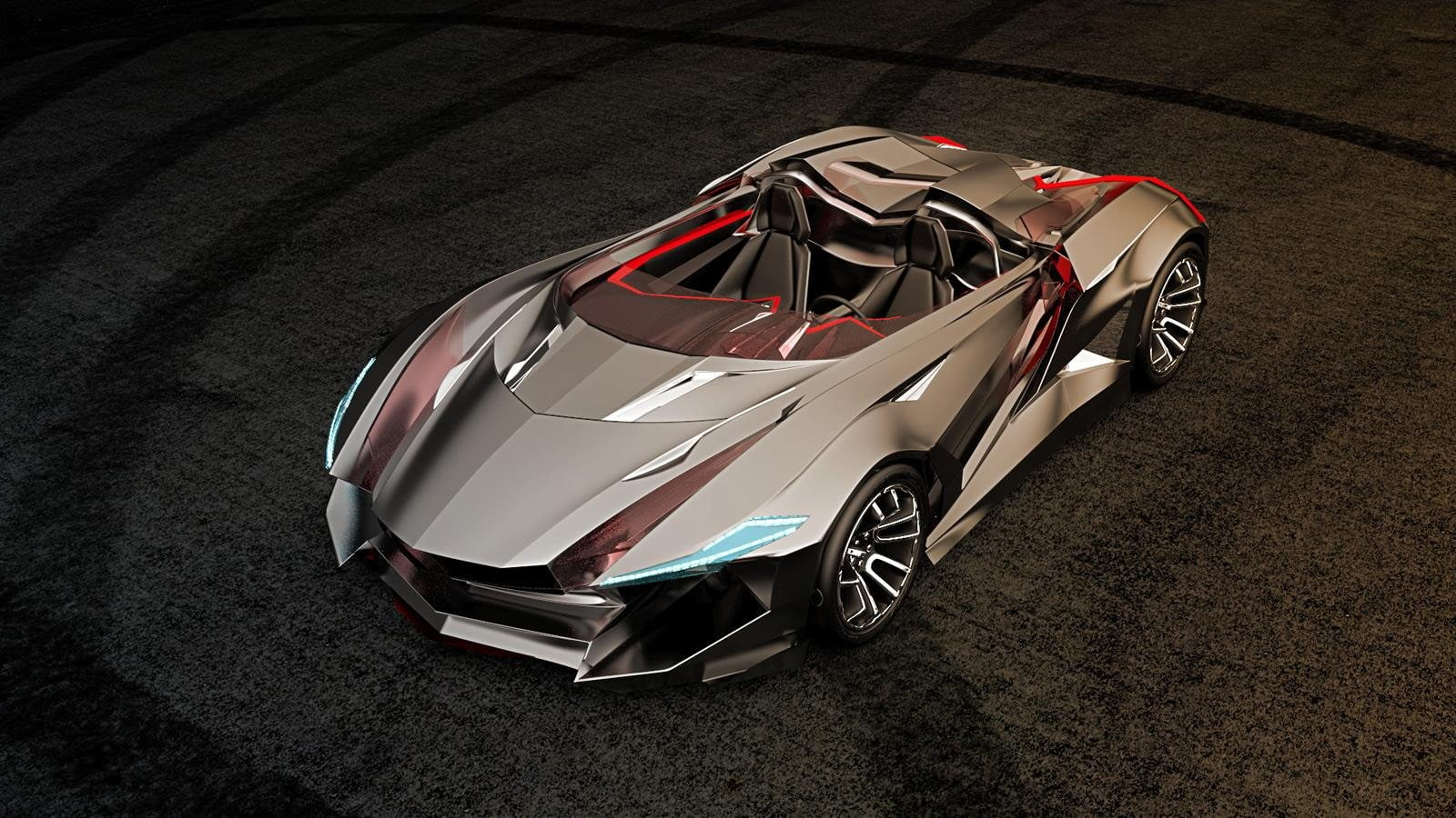 vapour, concept, roadster, 720P, HD Wallpaper