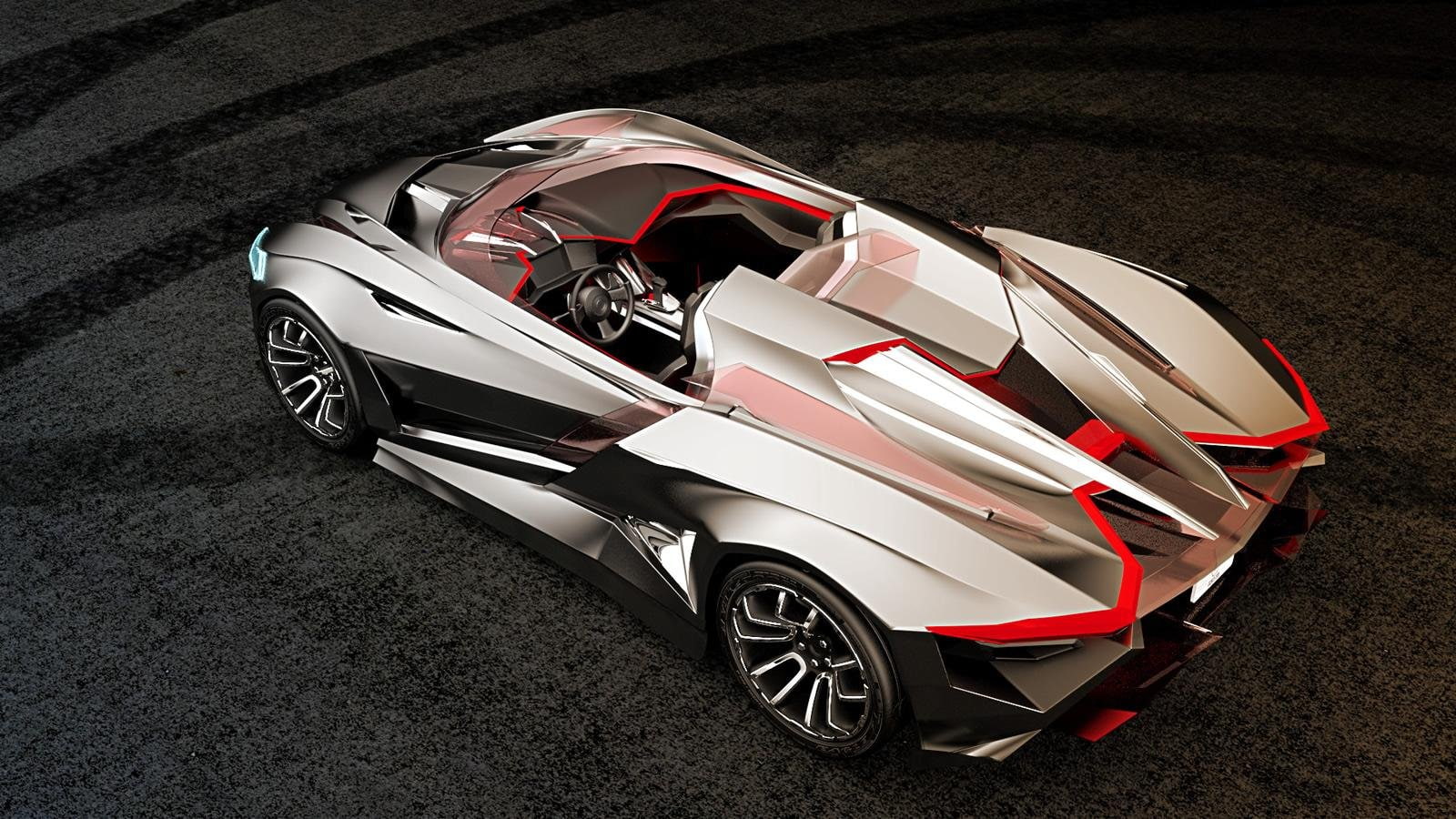 roadster, vapour, 720P, concept, HD Wallpaper