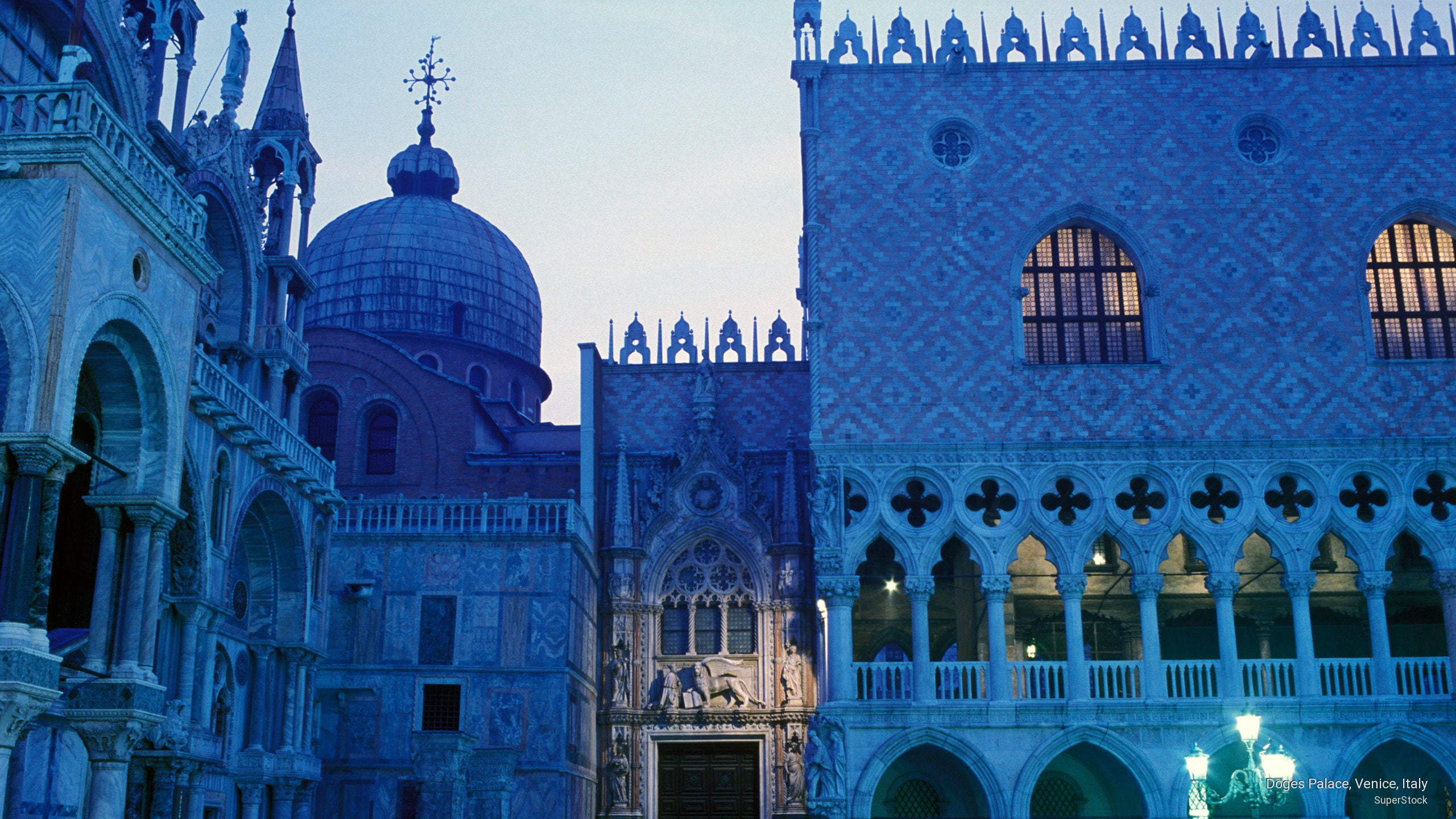 palace, venice, Architecture, 2K, italy, doges, HD Wallpaper