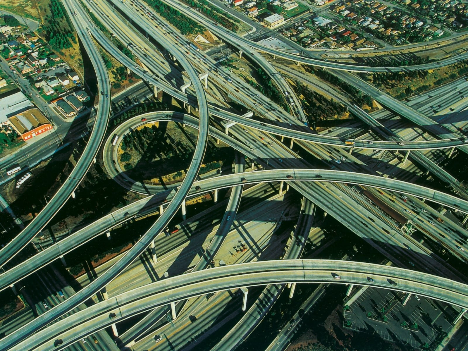 720P, mode of Transport, aerial, downtown District, metal, city, business, speed, land Vehicle, plant, shot, road, abstract, multiple Lane Highway, modern, HD Wallpaper
